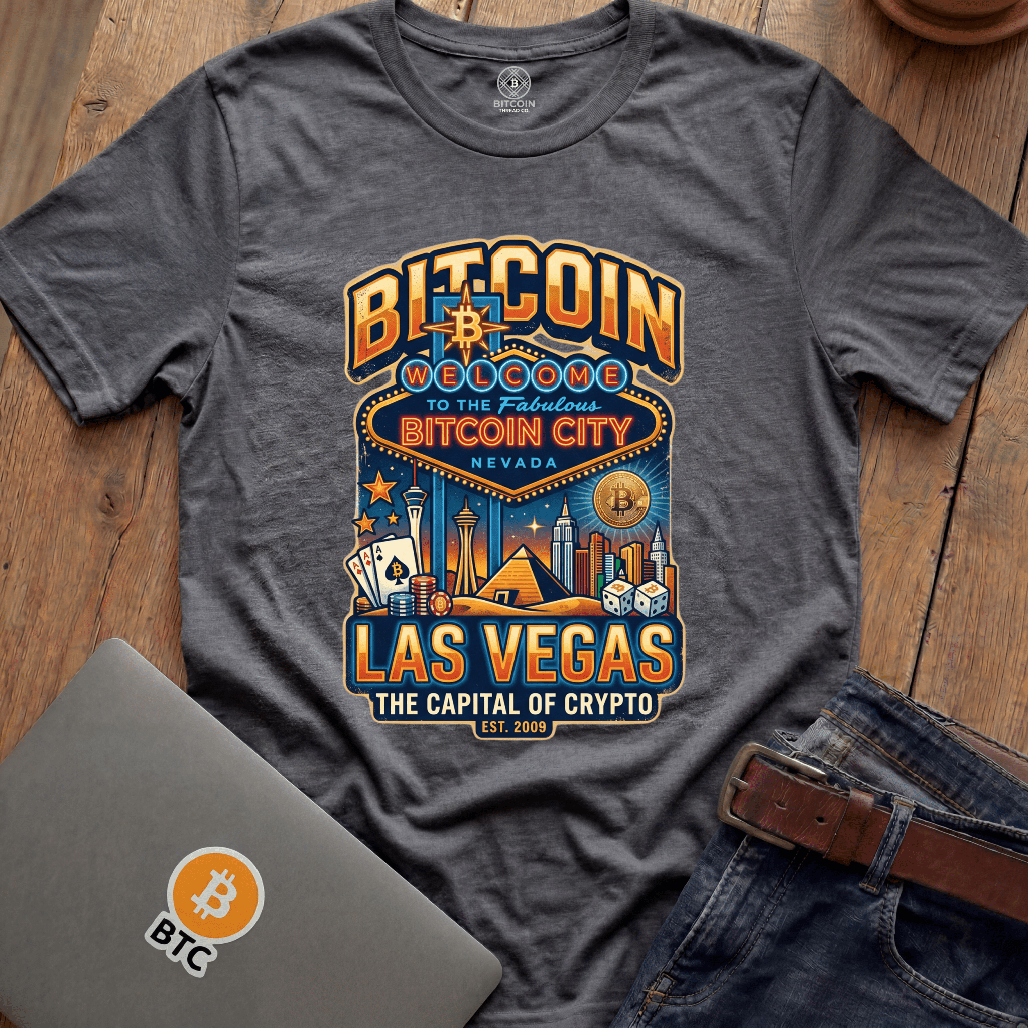 Fabulous Bitcoin City Tees
