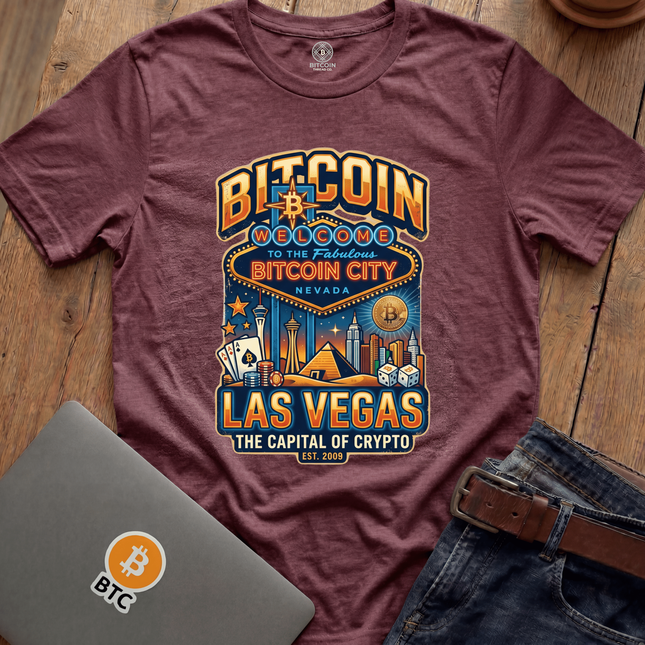 Fabulous Bitcoin City Tees