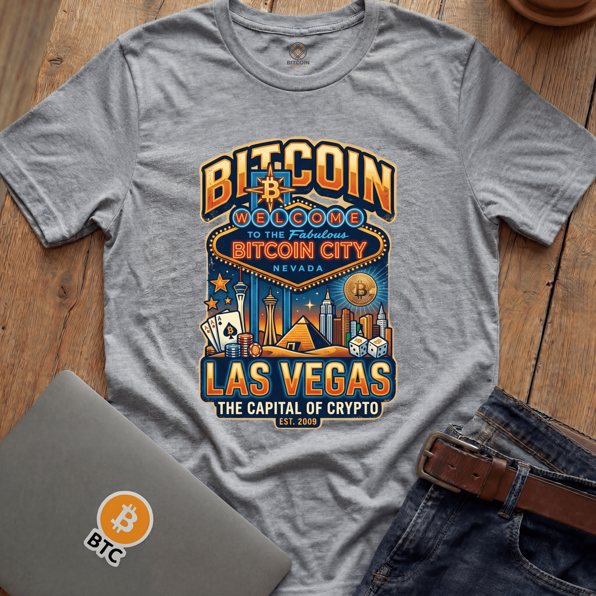 Fabulous Bitcoin City Tees