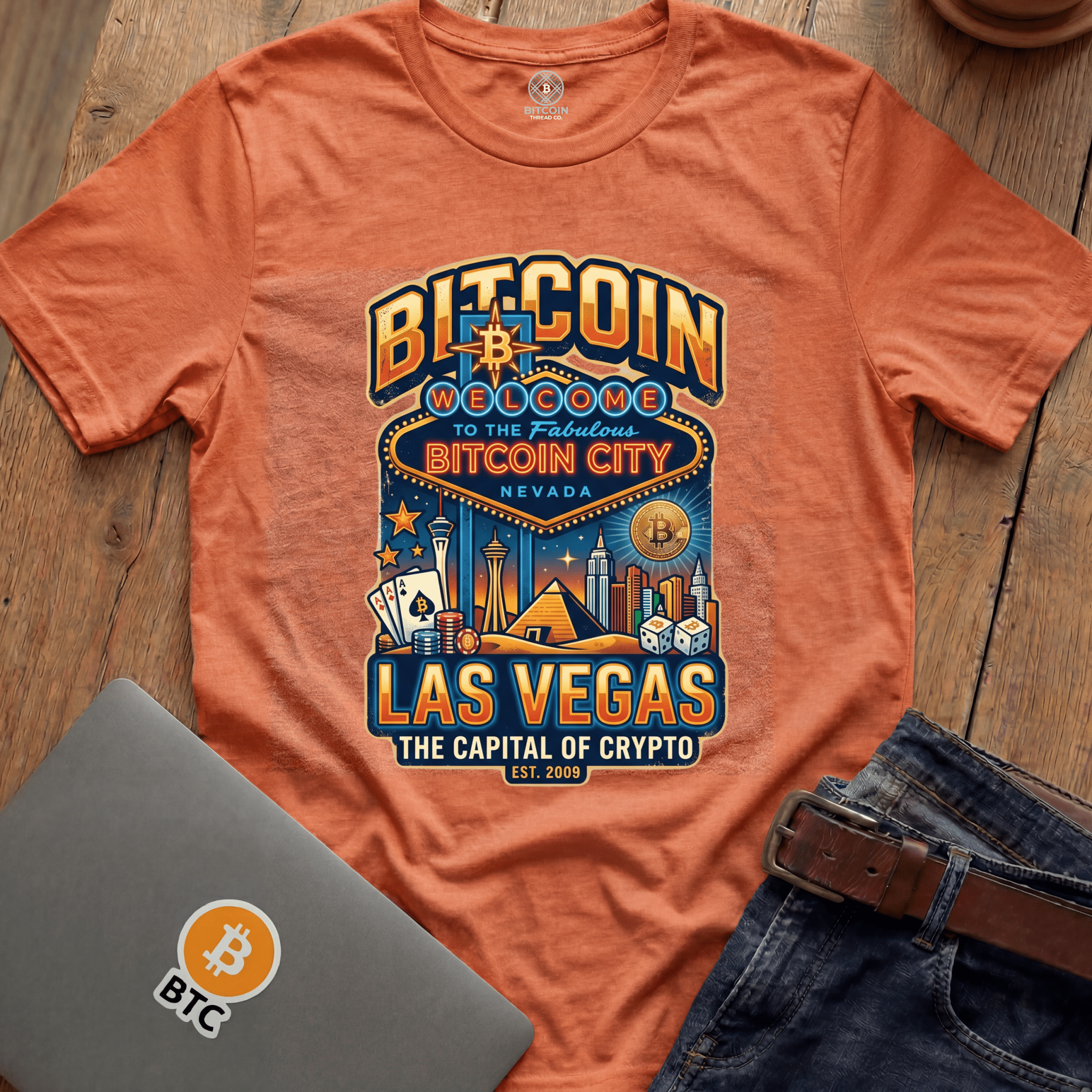 Fabulous Bitcoin City Tees