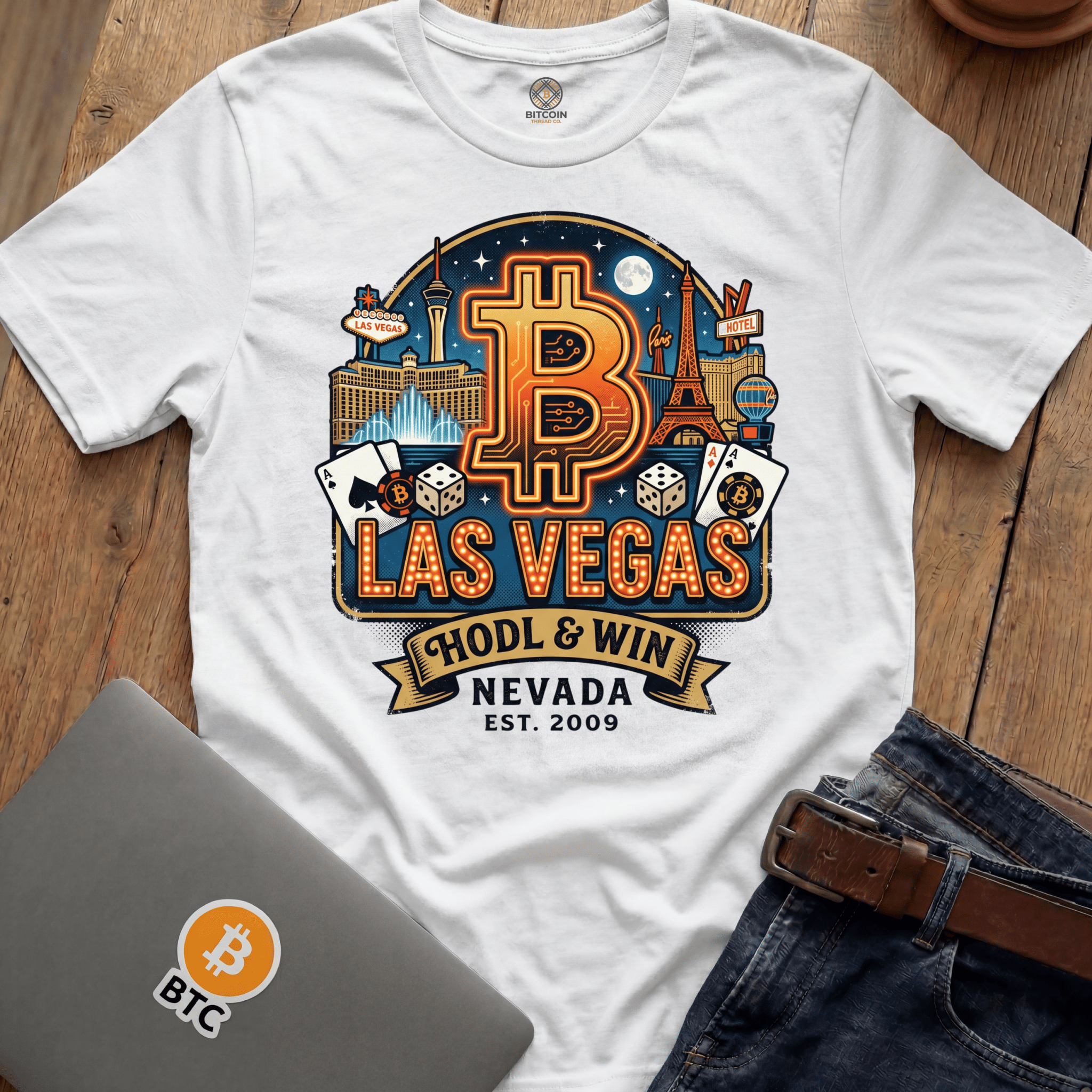 HODL & Win - Vegas Tees