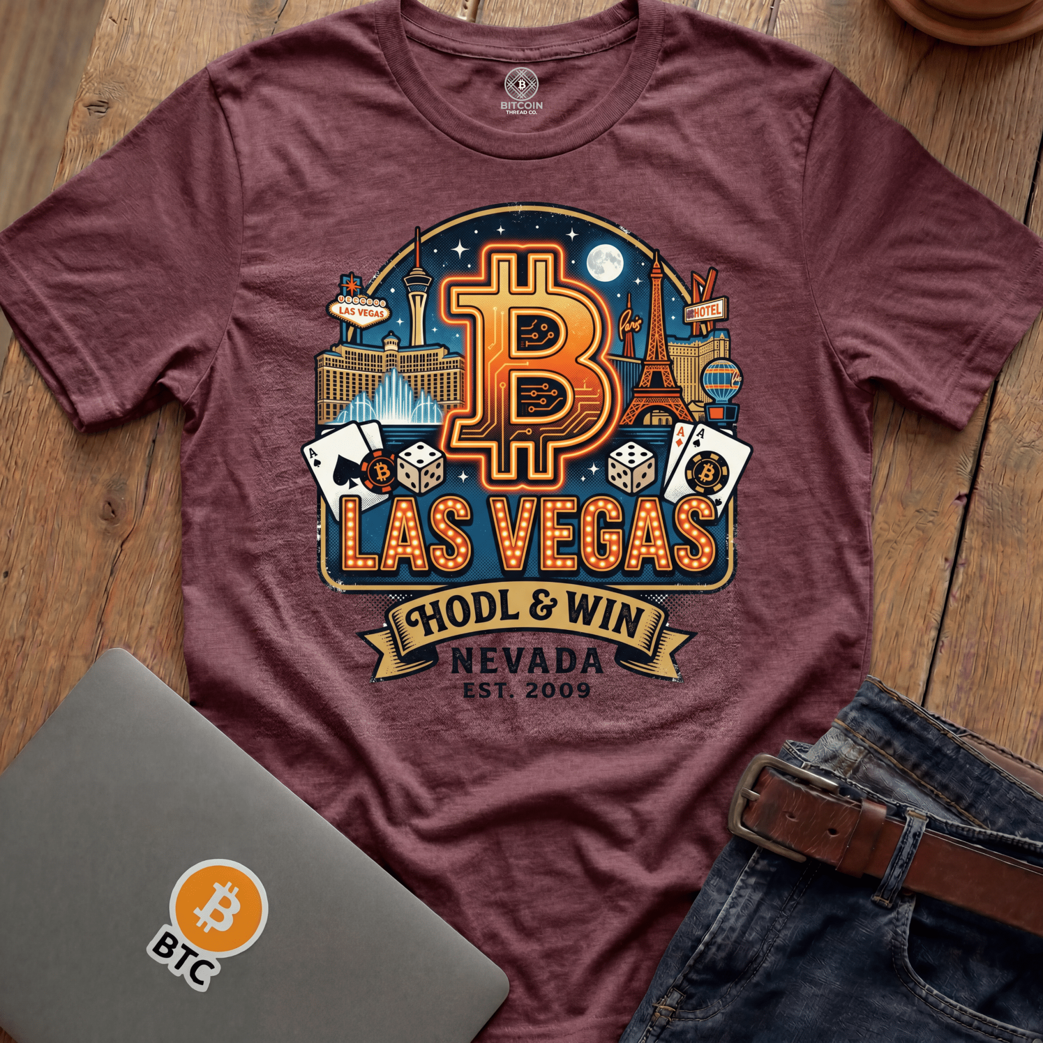 HODL & Win - Vegas Tees
