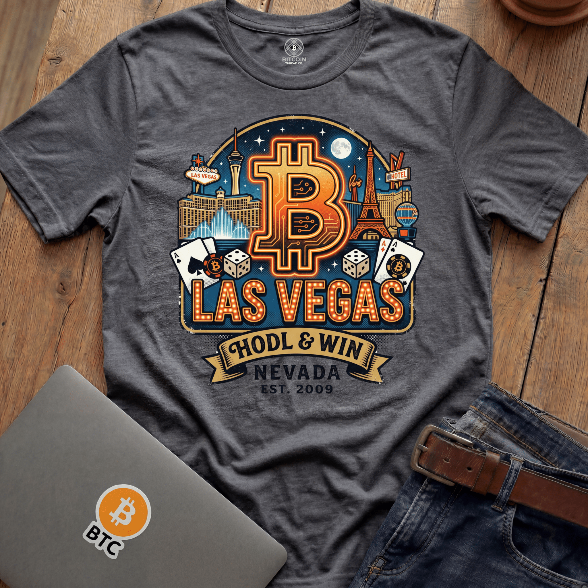 HODL & Win - Vegas Tees