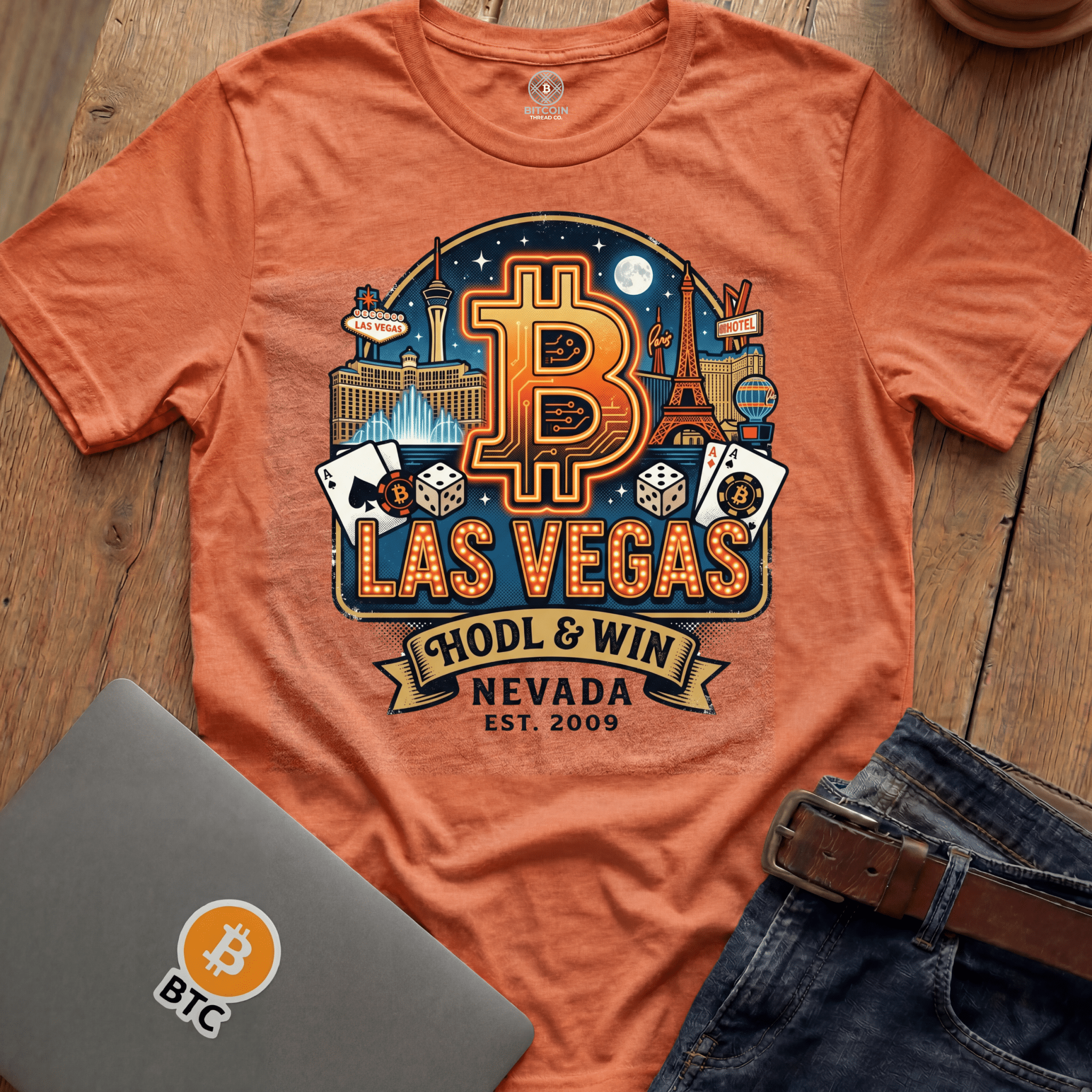 HODL & Win - Vegas Tees