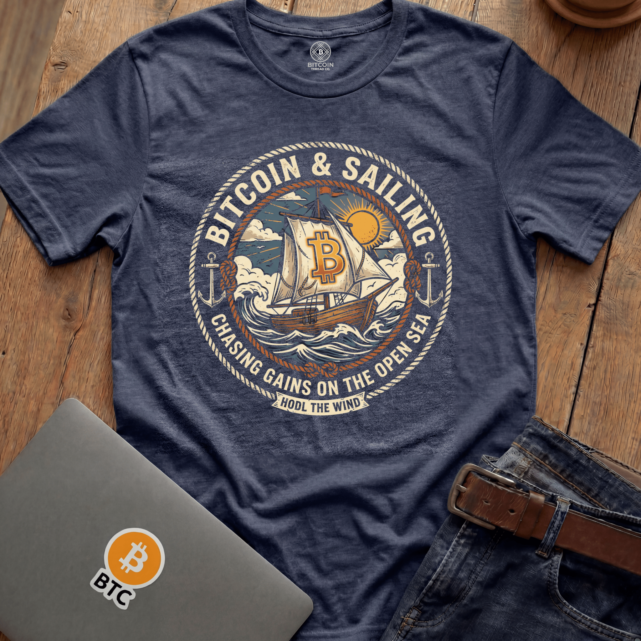 HODL the Wind Tees