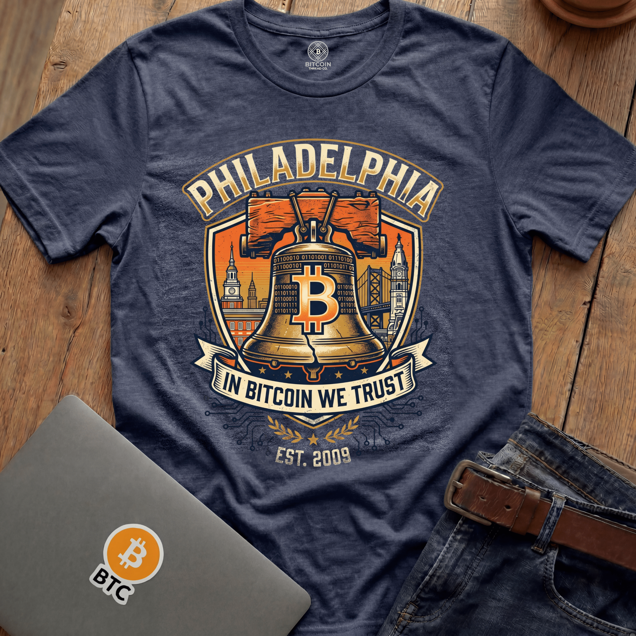In bitcoin We Trust - PHL Tees