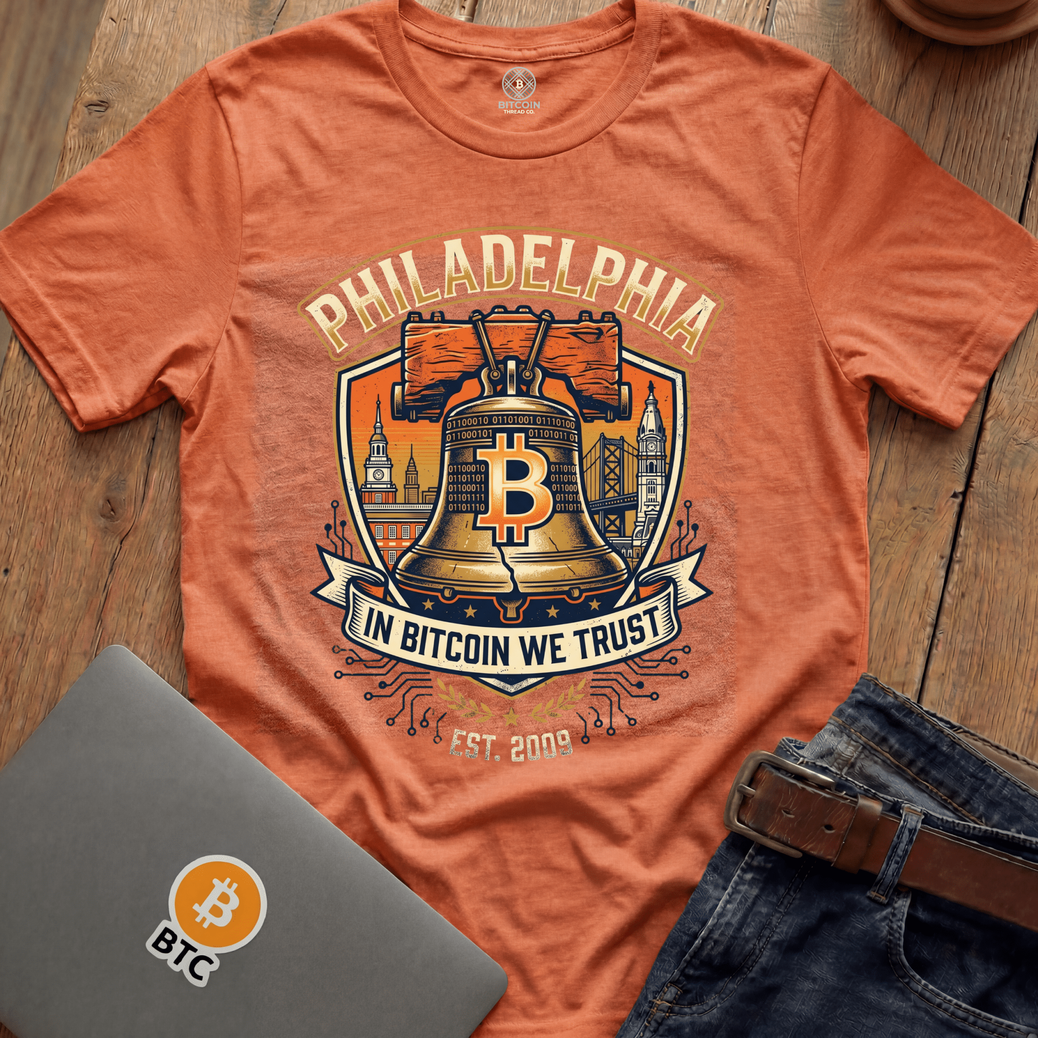 In bitcoin We Trust - PHL Tees