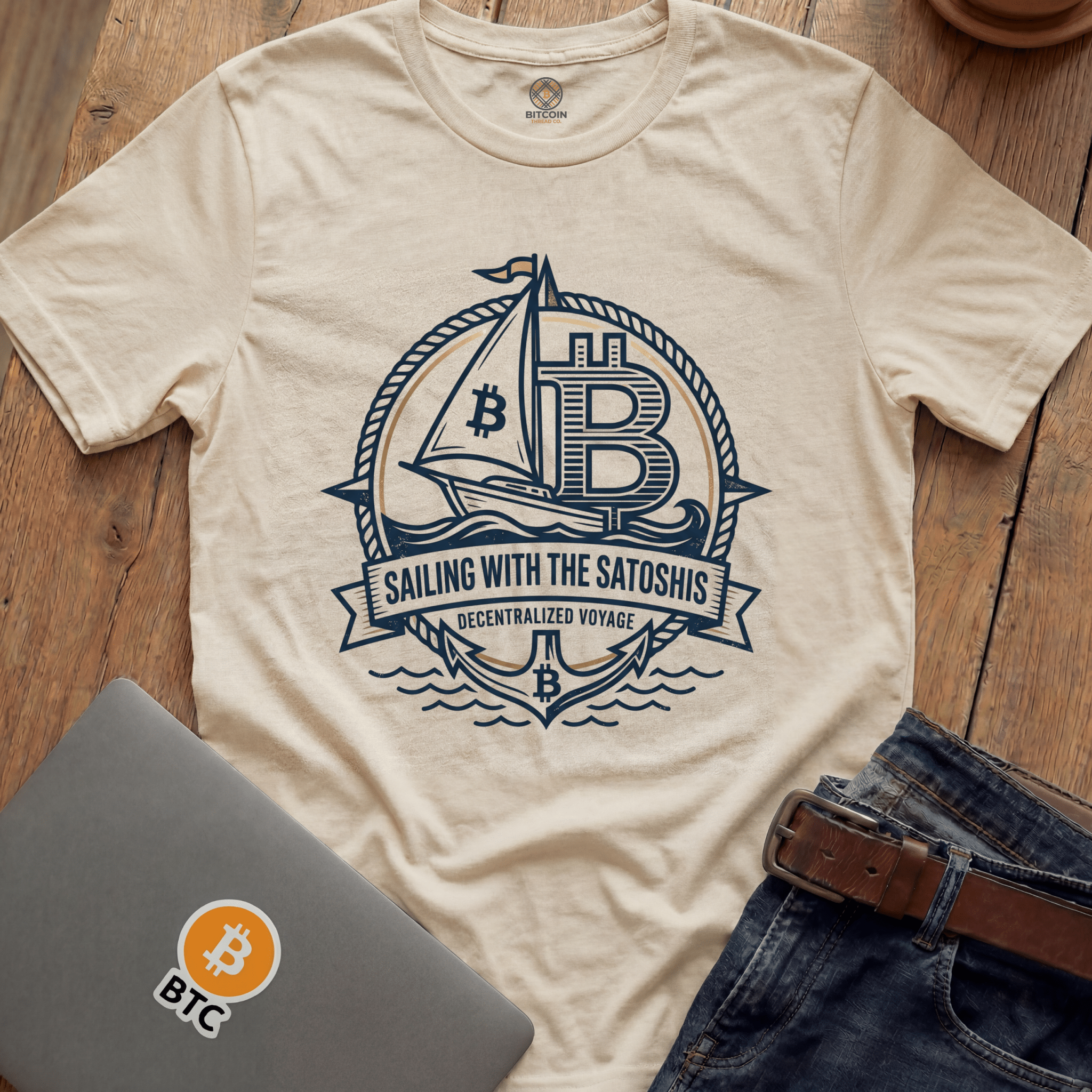 Sailing with Satoshis Tees
