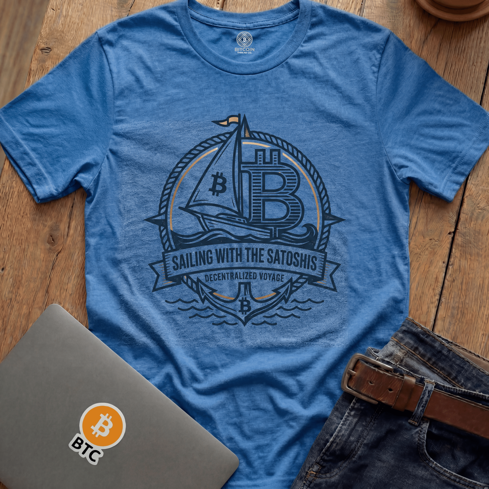 Sailing with Satoshis Tees