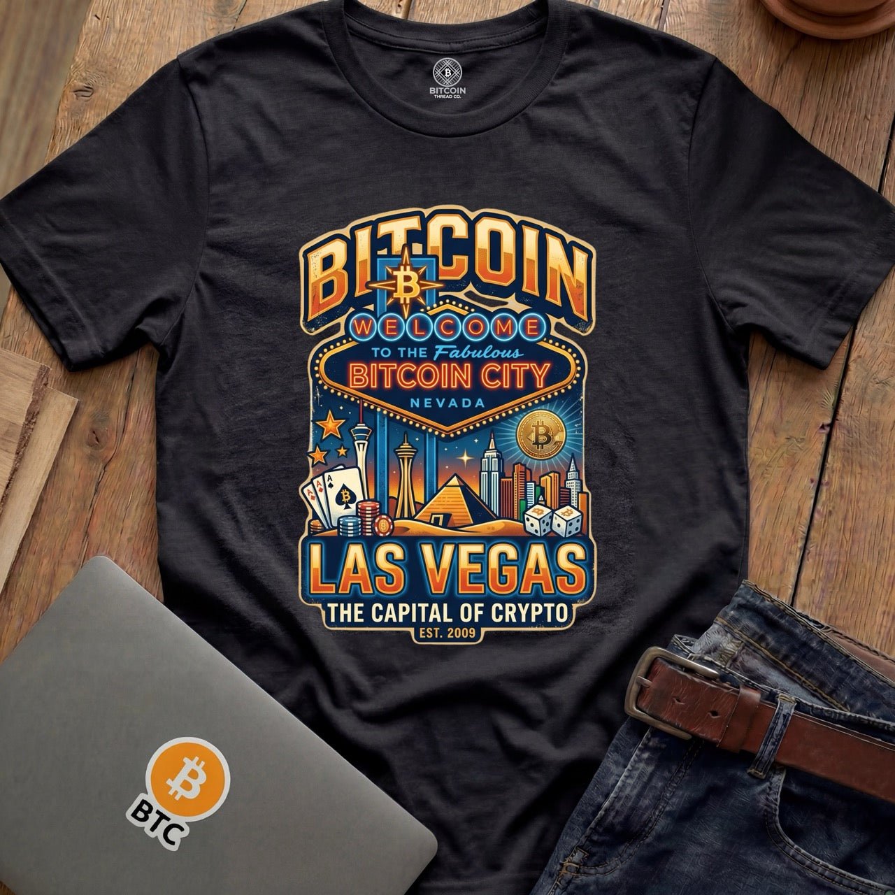 Fabulous Bitcoin City Tees