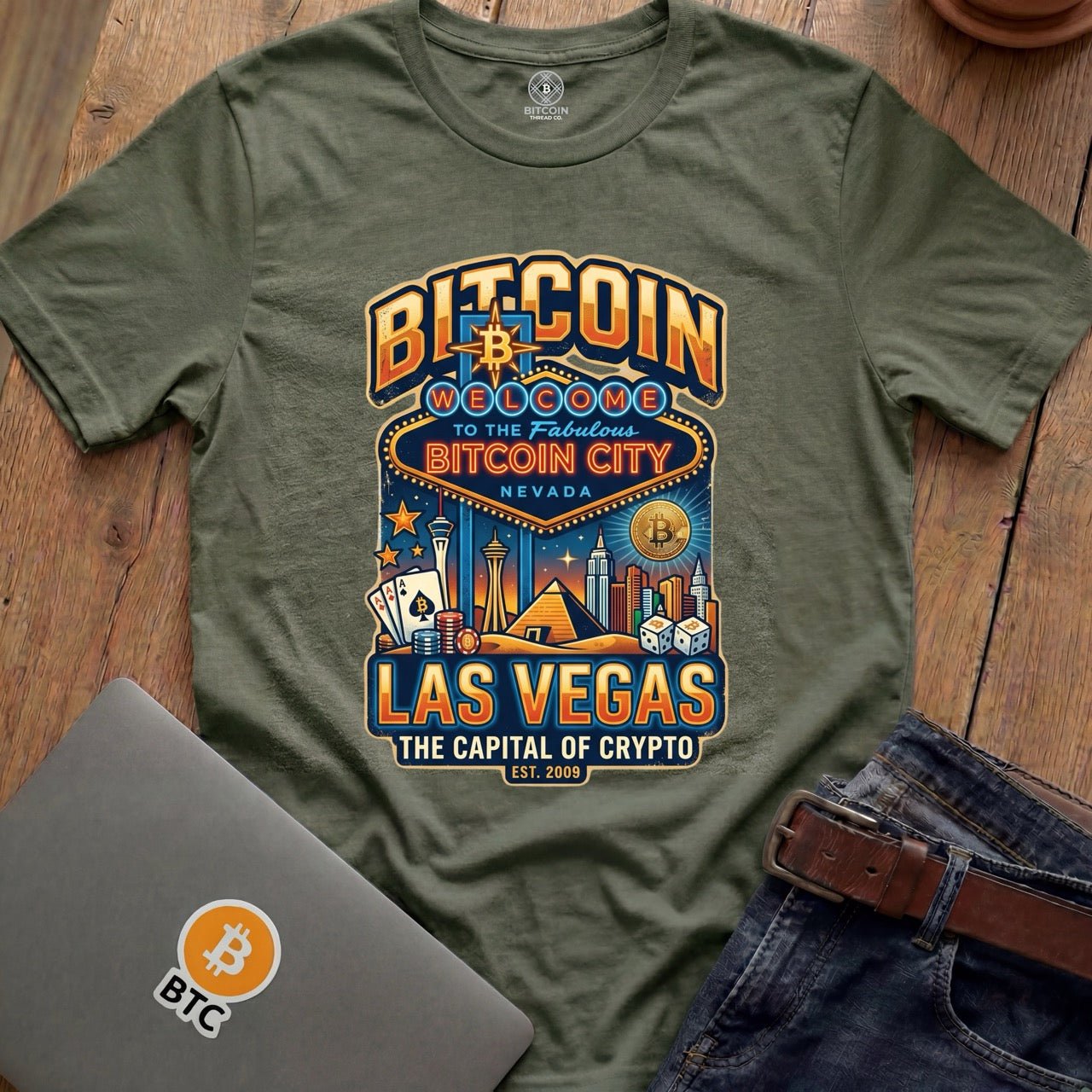 Fabulous Bitcoin City Tees
