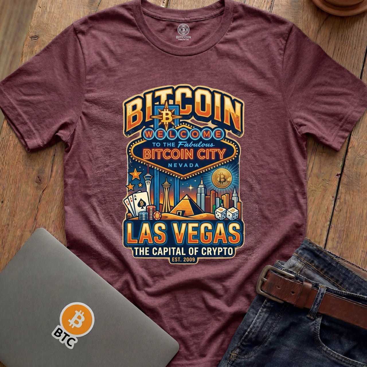 Fabulous Bitcoin City Tees