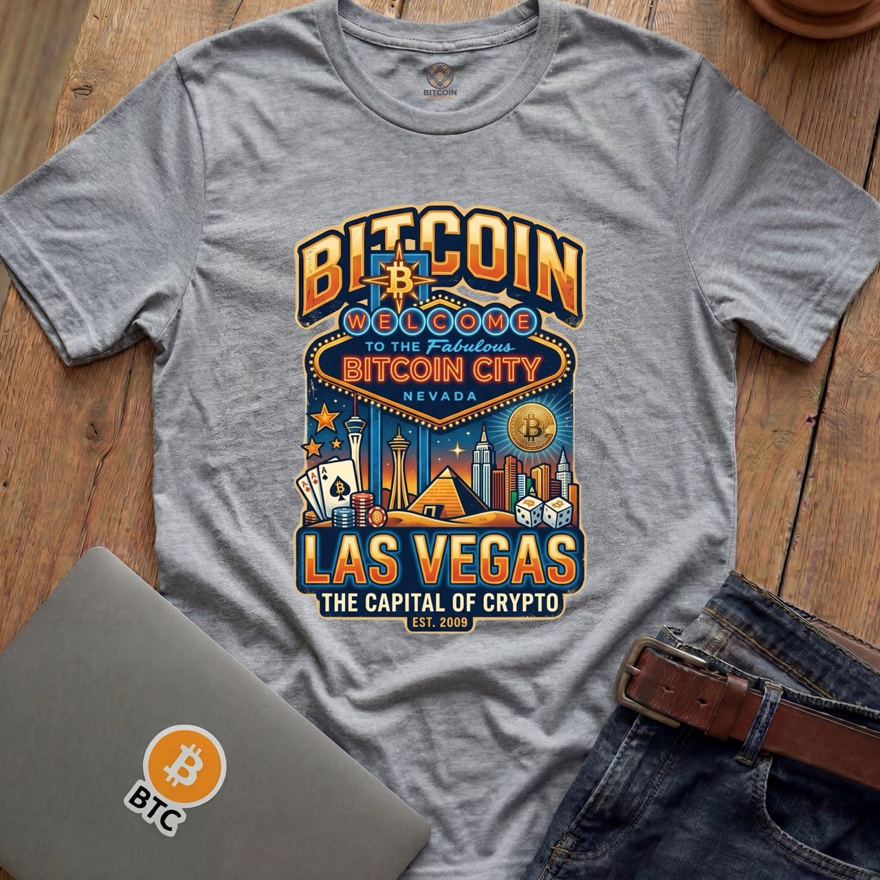 Fabulous Bitcoin City Tees