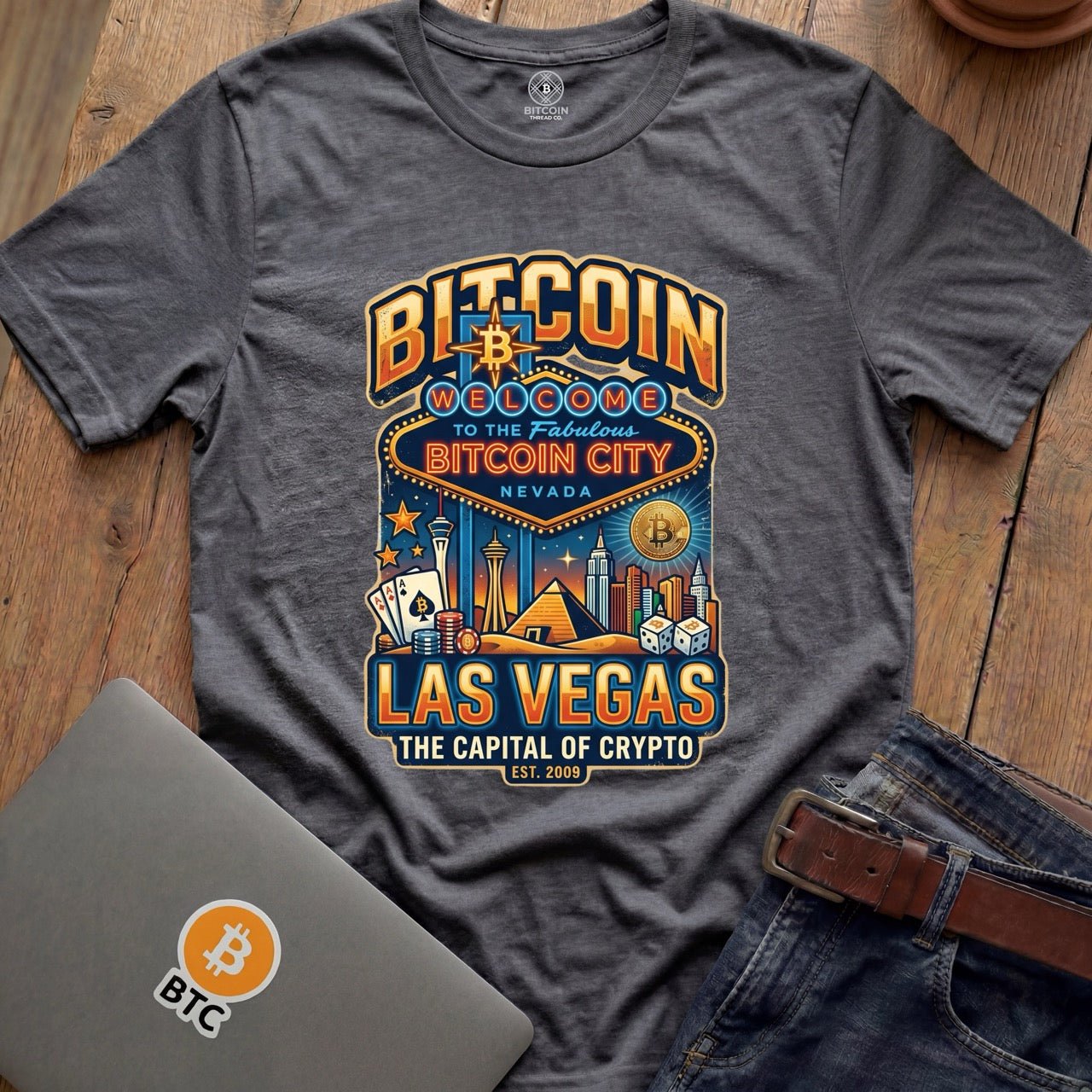 Fabulous Bitcoin City Tees