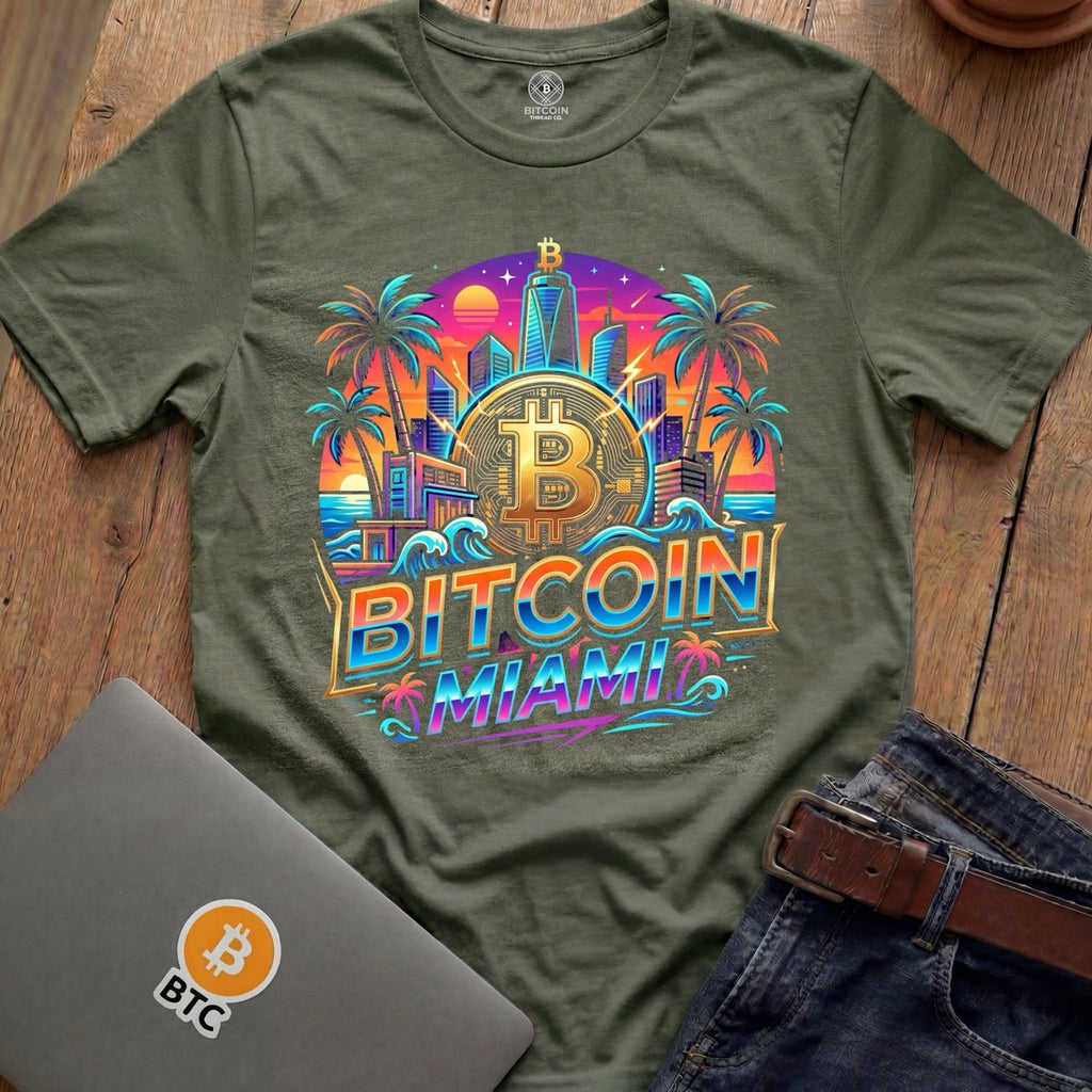 Bitcoin Miami Tees