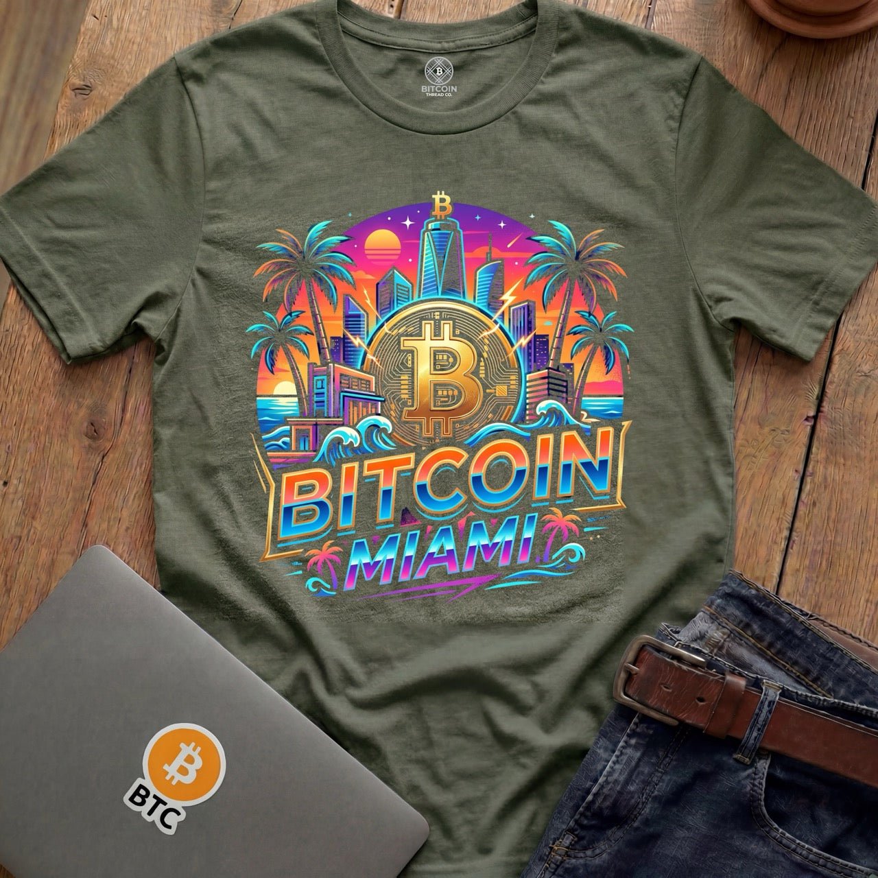 Bitcoin Miami Tees