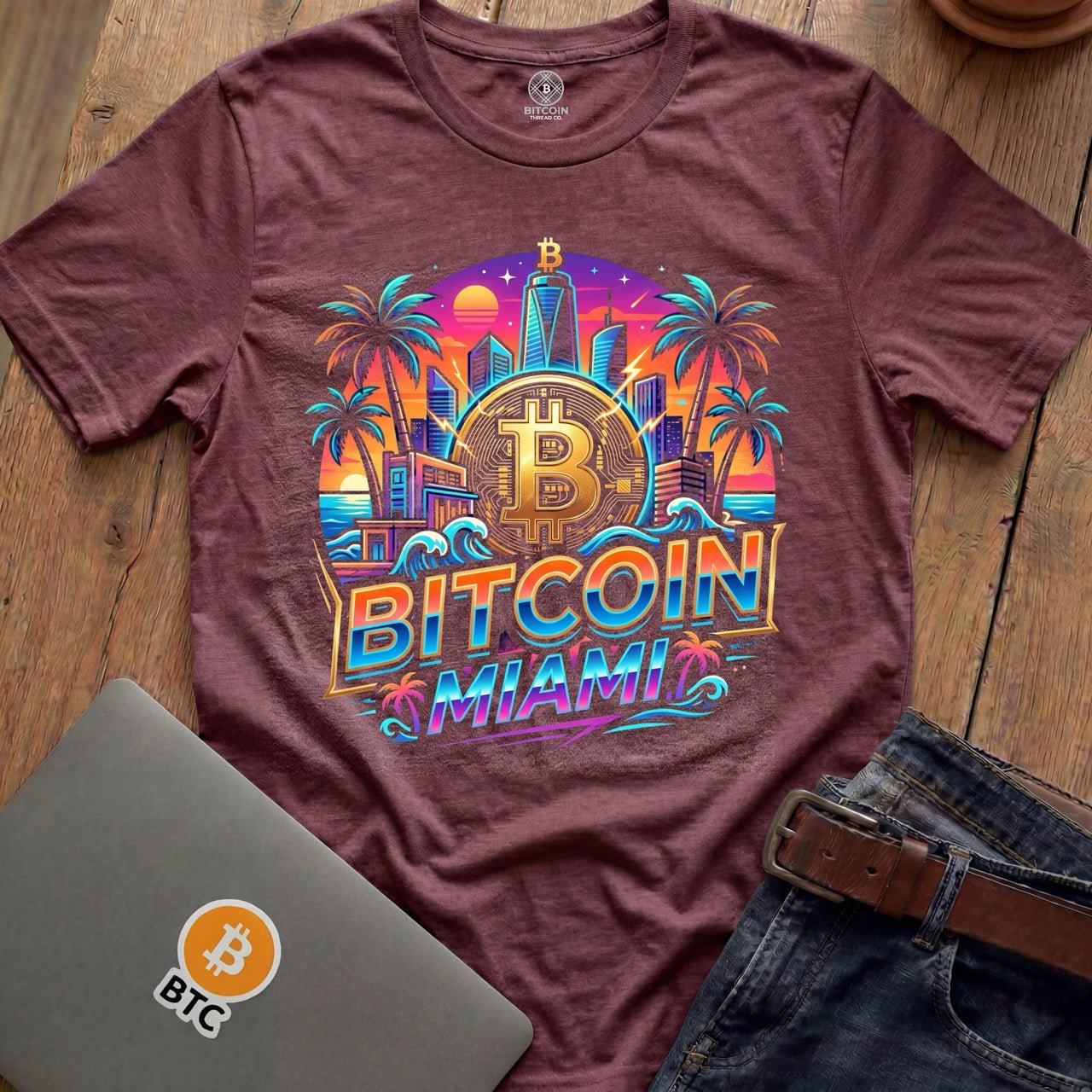 Bitcoin Miami Tees