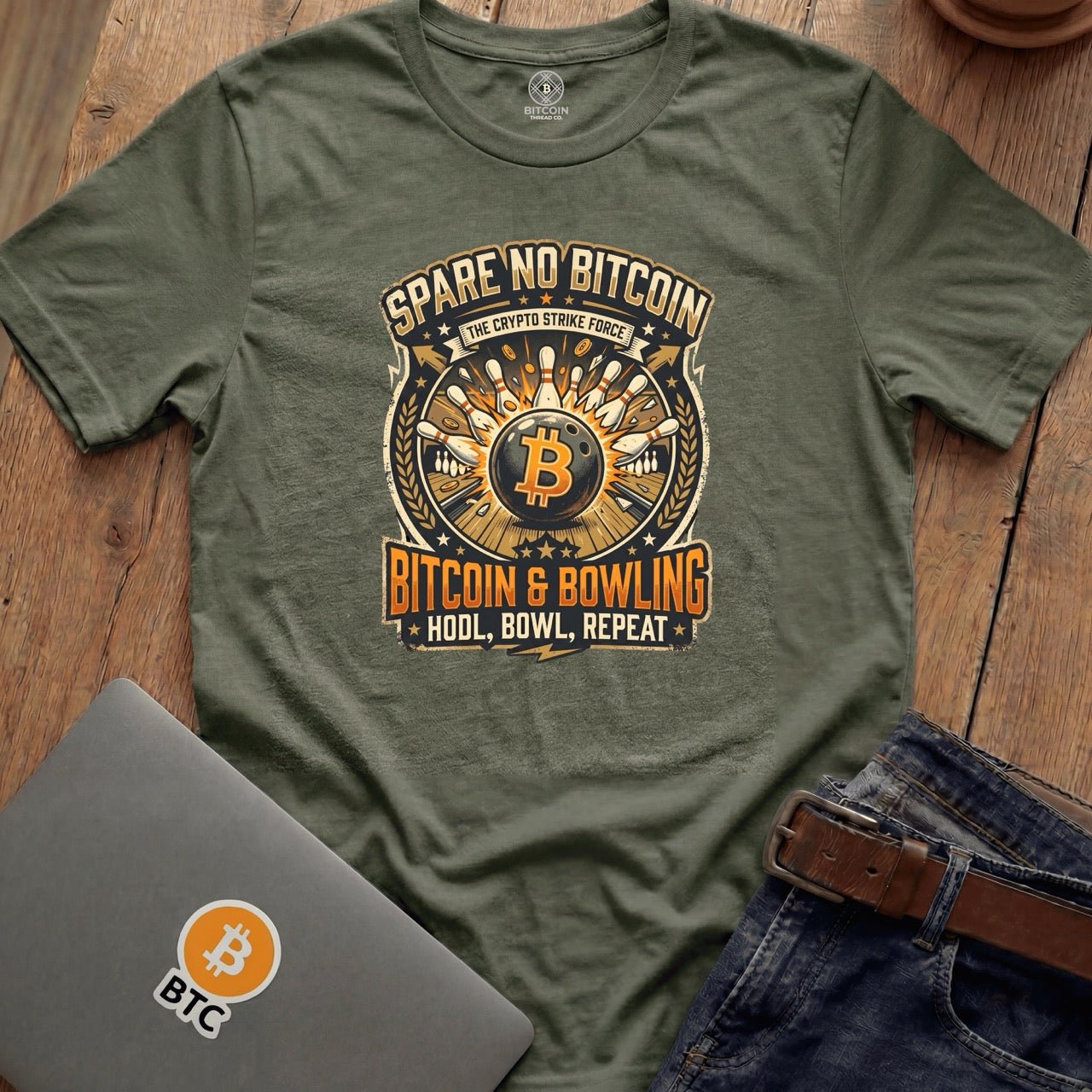 Spare No Bitcoin Tees
