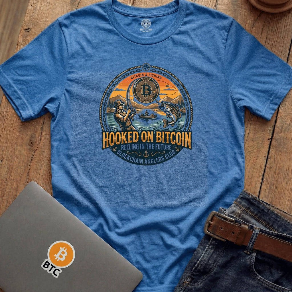 Hooked on Bitcoin Tees