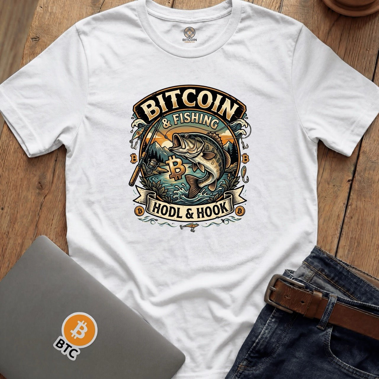 HODL & Hook Tees
