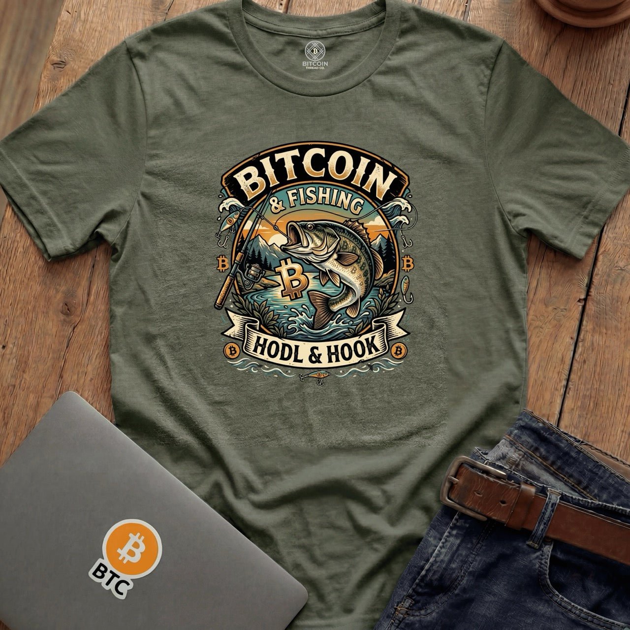 HODL & Hook Tees