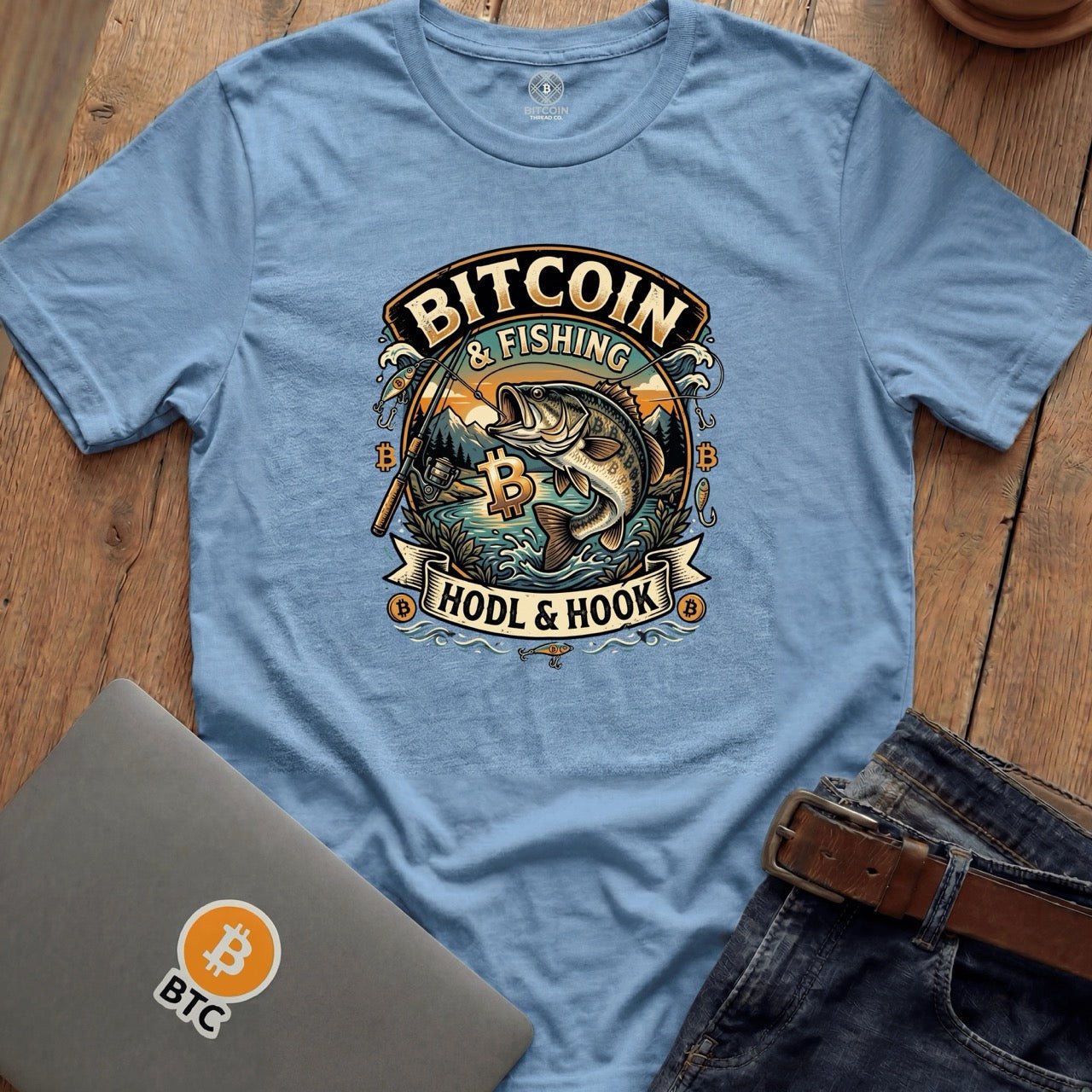 HODL & Hook Tees