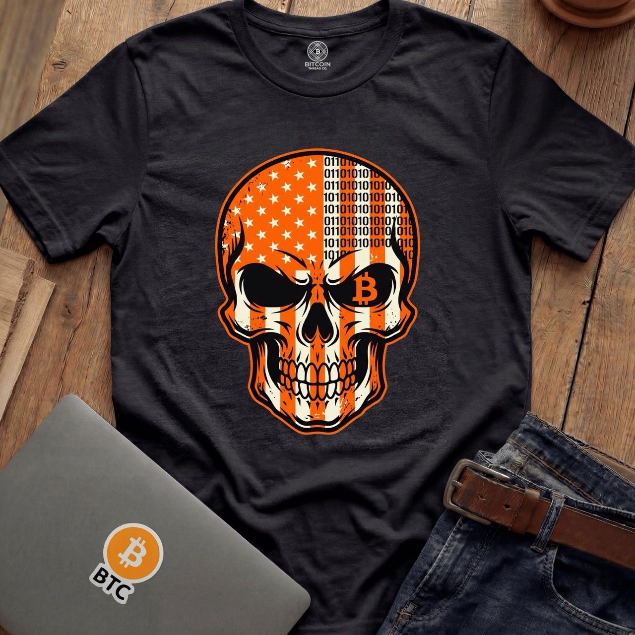 BTC American Skull Tees