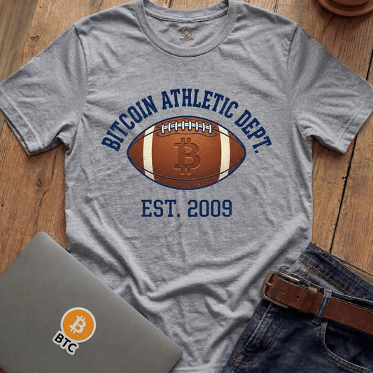 Bitcoin Athletic Dept. Tees