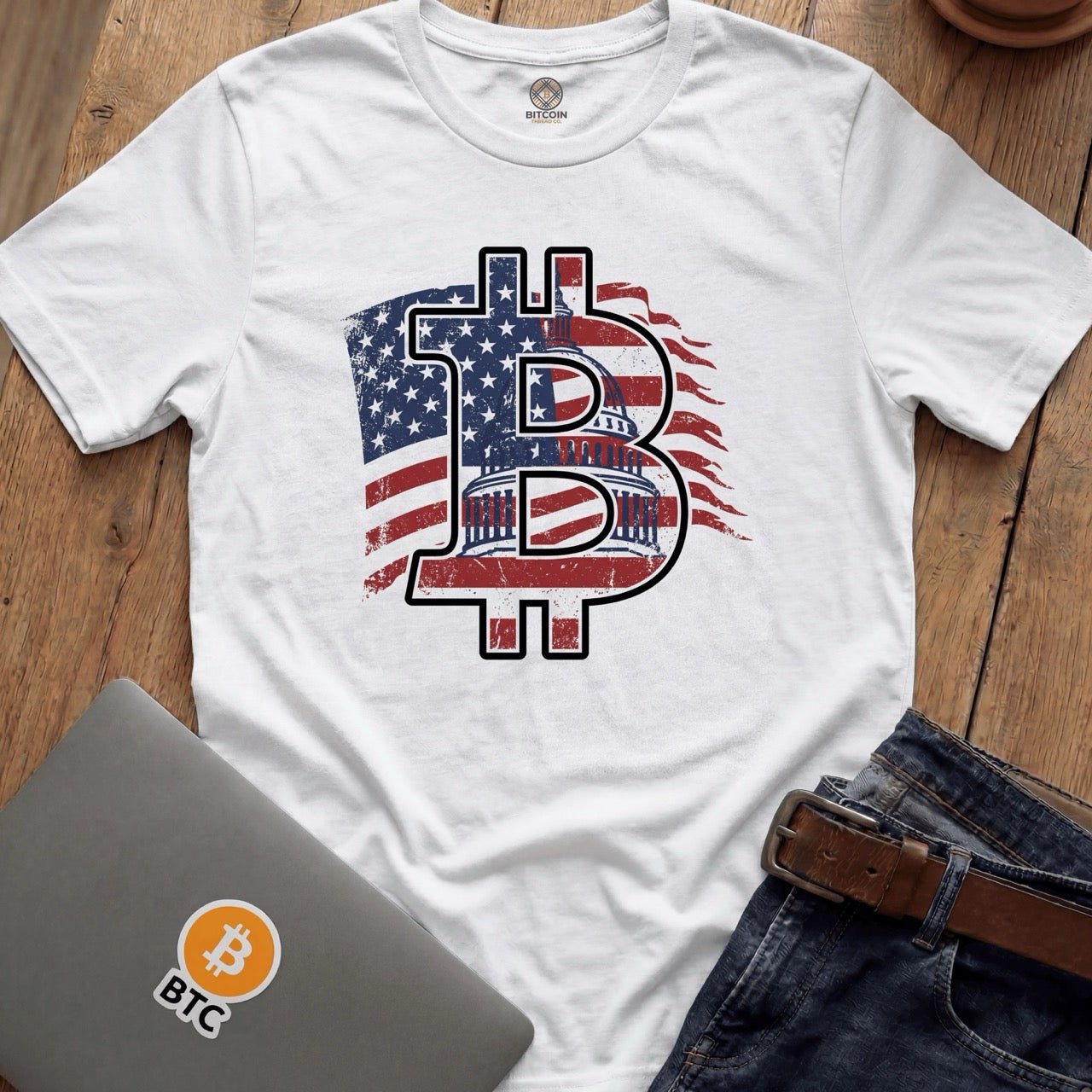American Bitcoin Tees