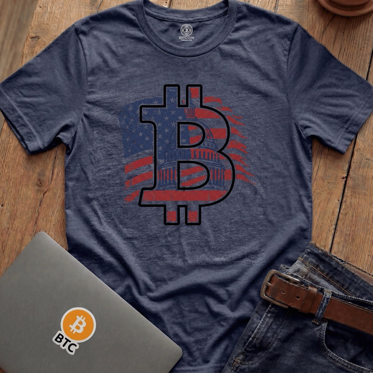 American Bitcoin Tees