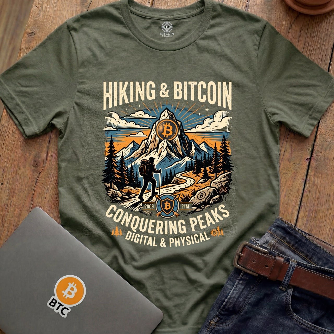 Conquering Peaks Tees
