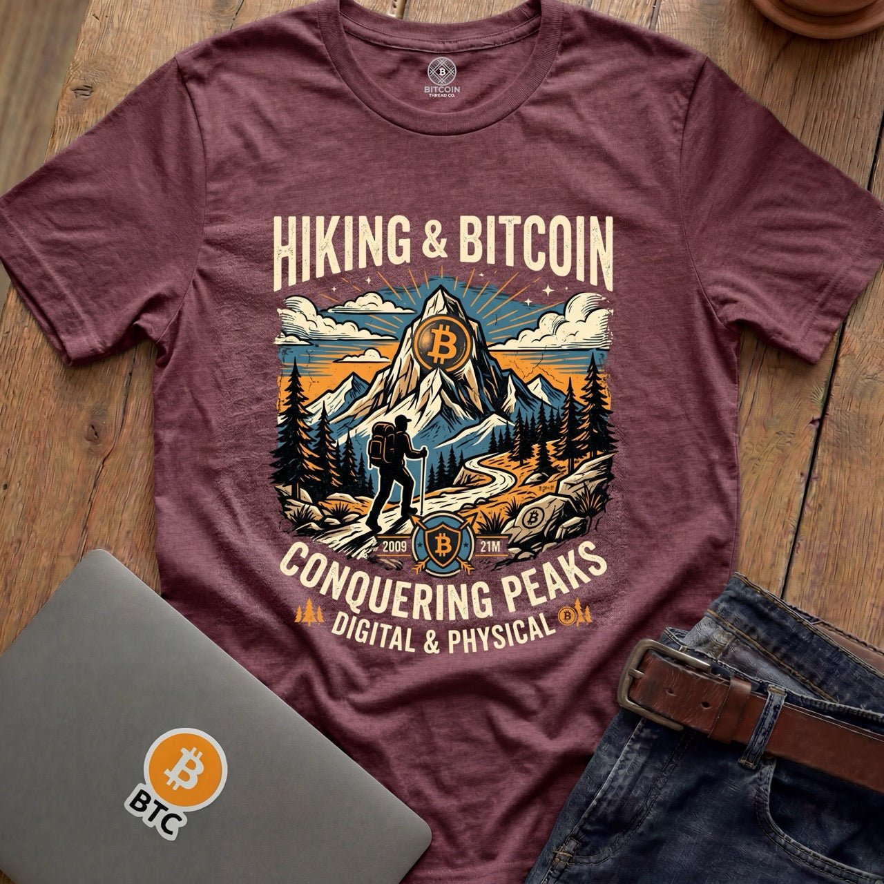 Conquering Peaks Tees