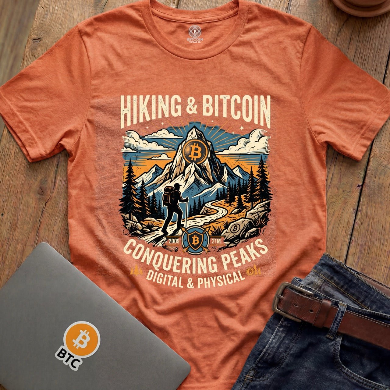 Conquering Peaks Tees