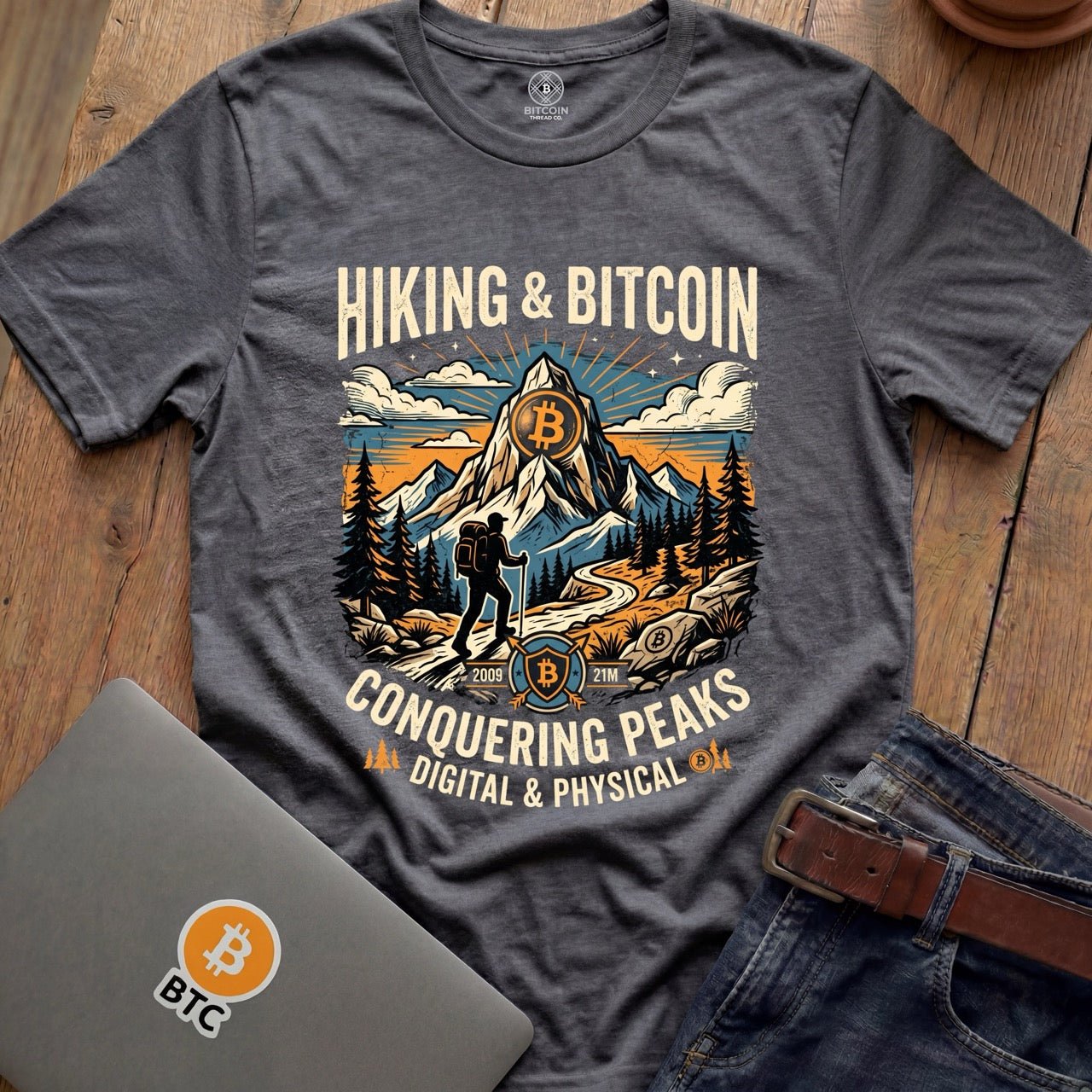 Conquering Peaks Tees