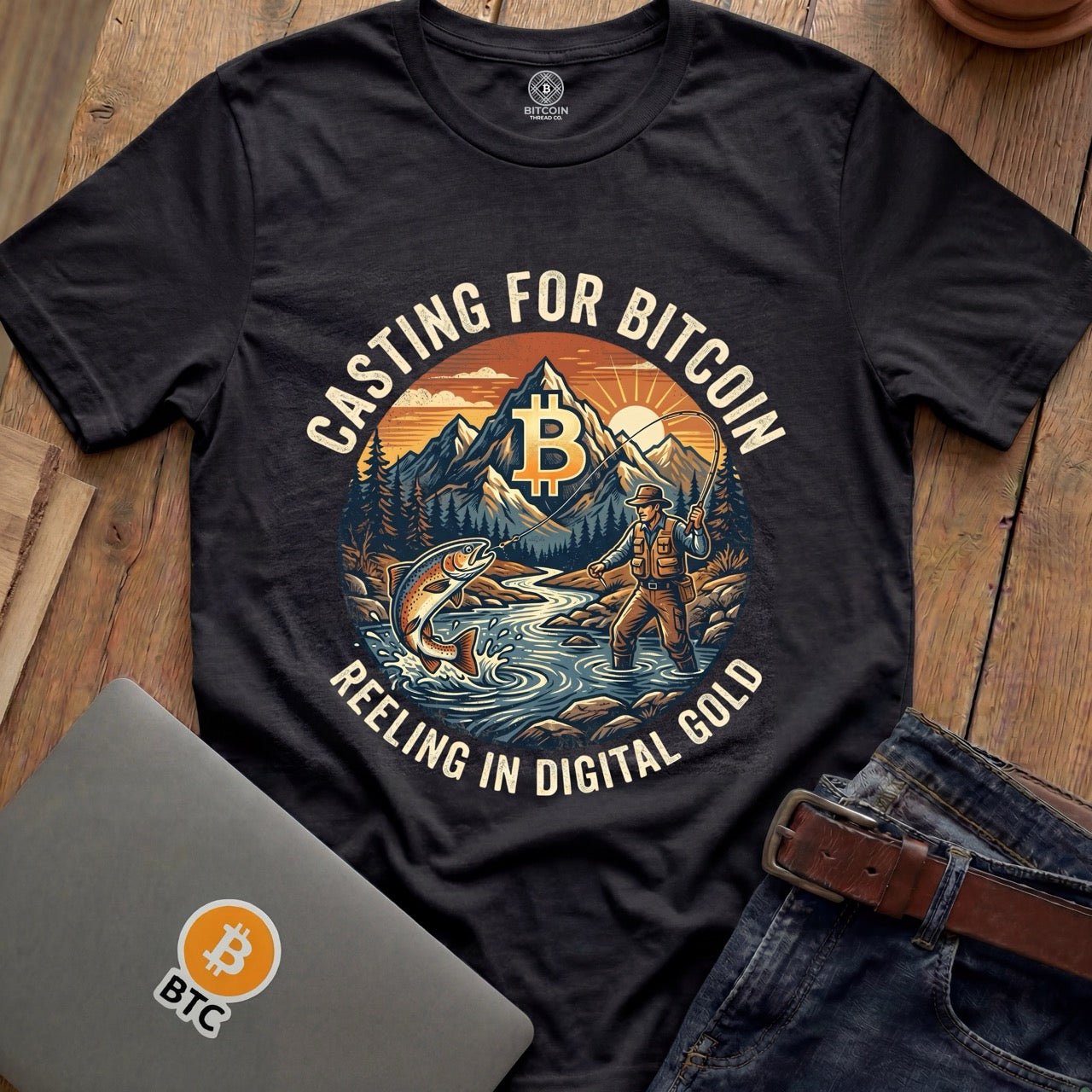 Casting for Bitcoin Tees