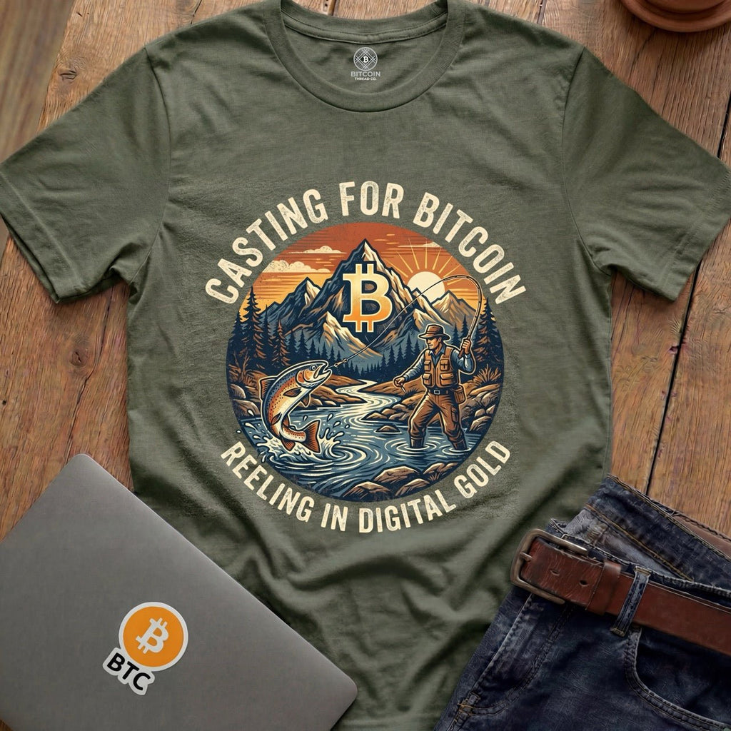 Casting for Bitcoin Tees