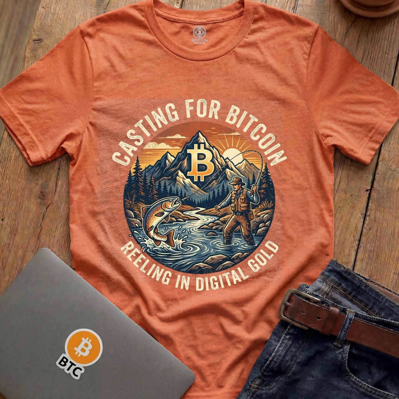 Casting for Bitcoin Tees