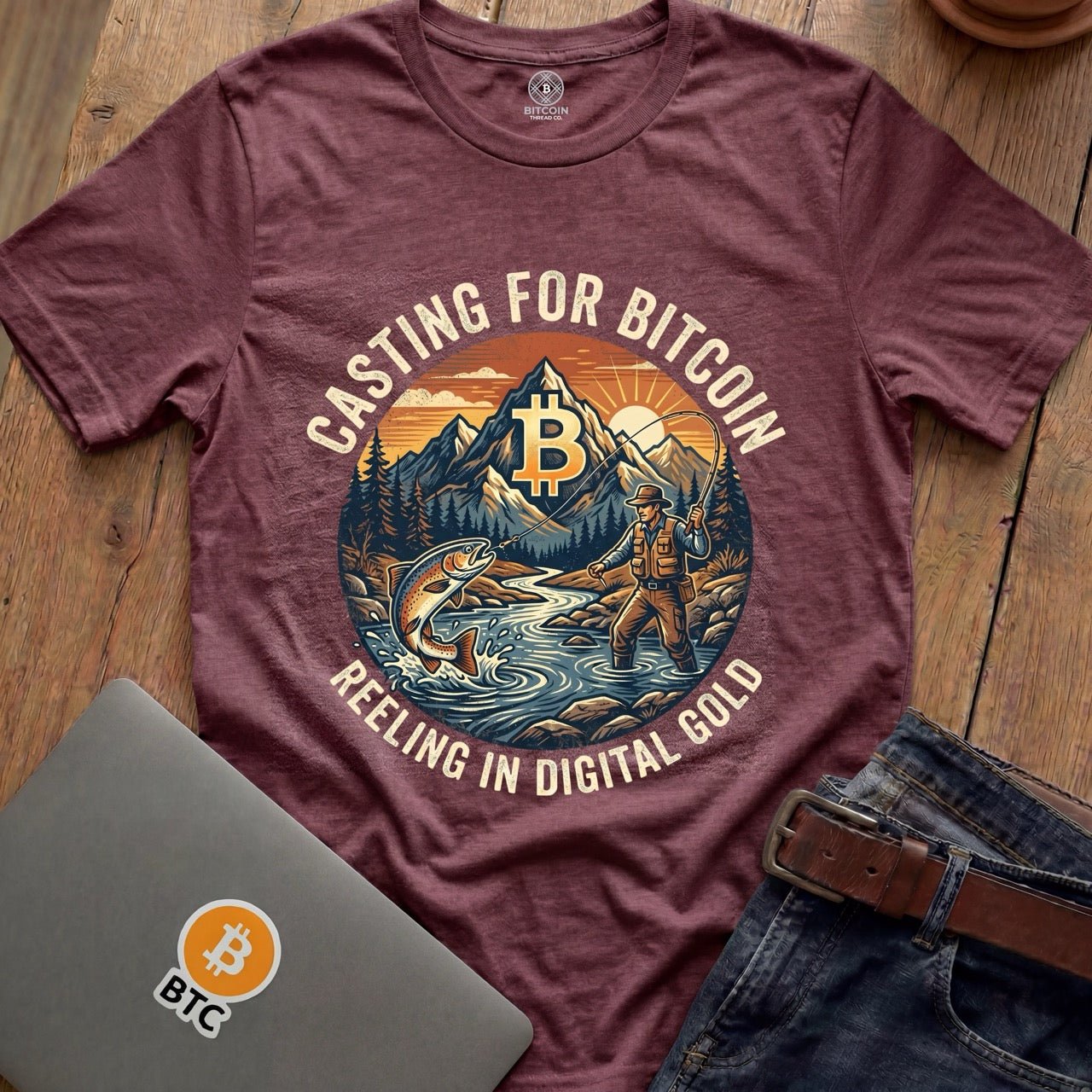 Casting for Bitcoin Tees