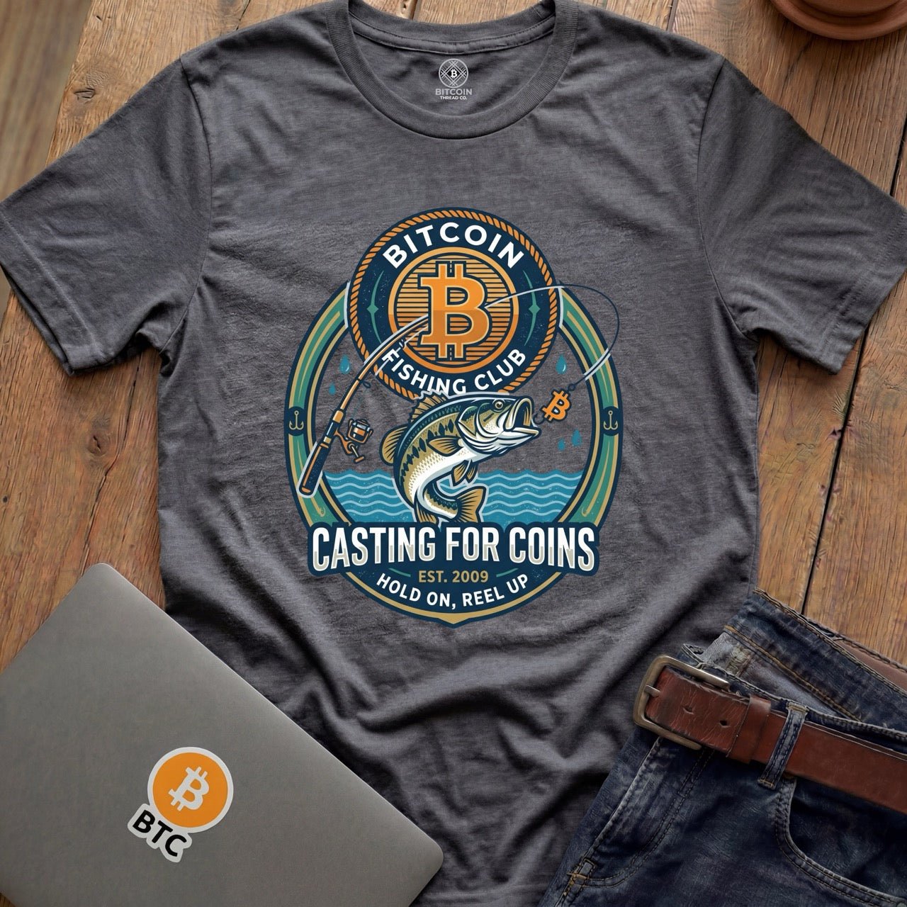 Bitcoin Fishing Club Tees