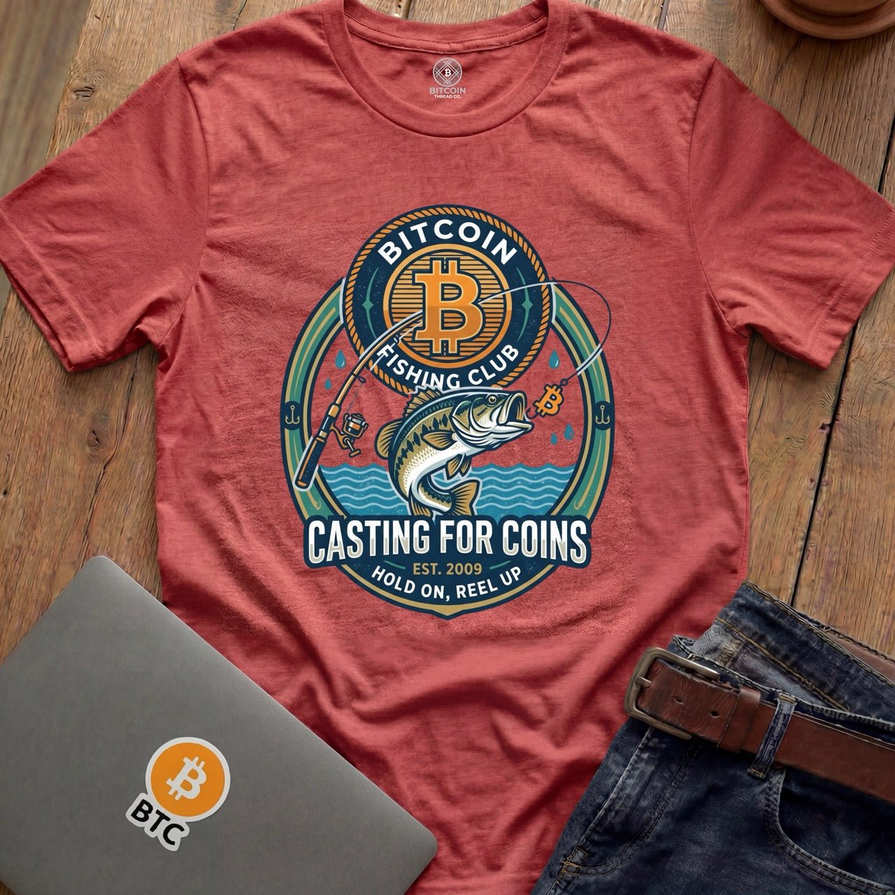 Bitcoin Fishing Club Tees