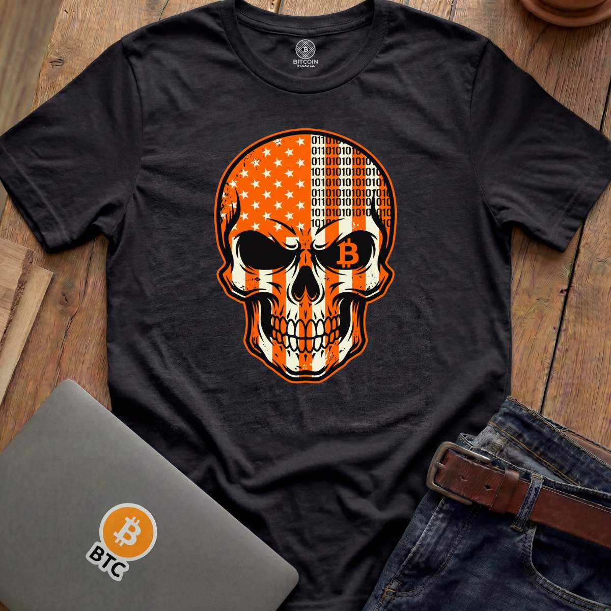 BTC American Skull Tees