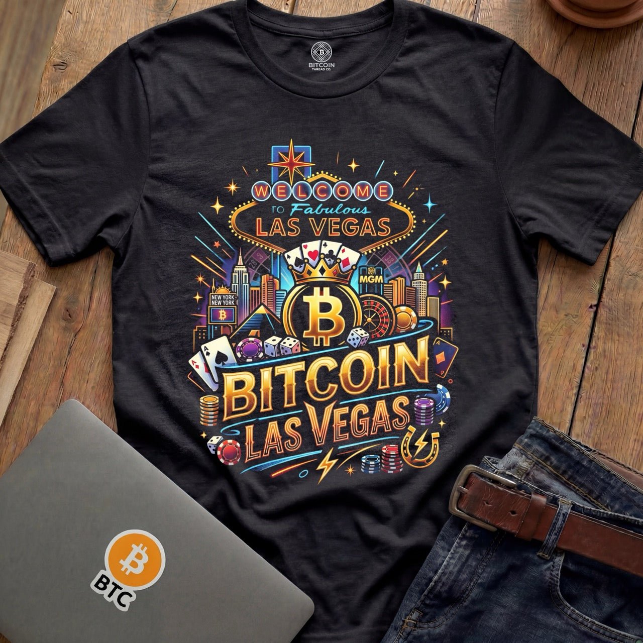 Bitcoin Las Vegas Tees