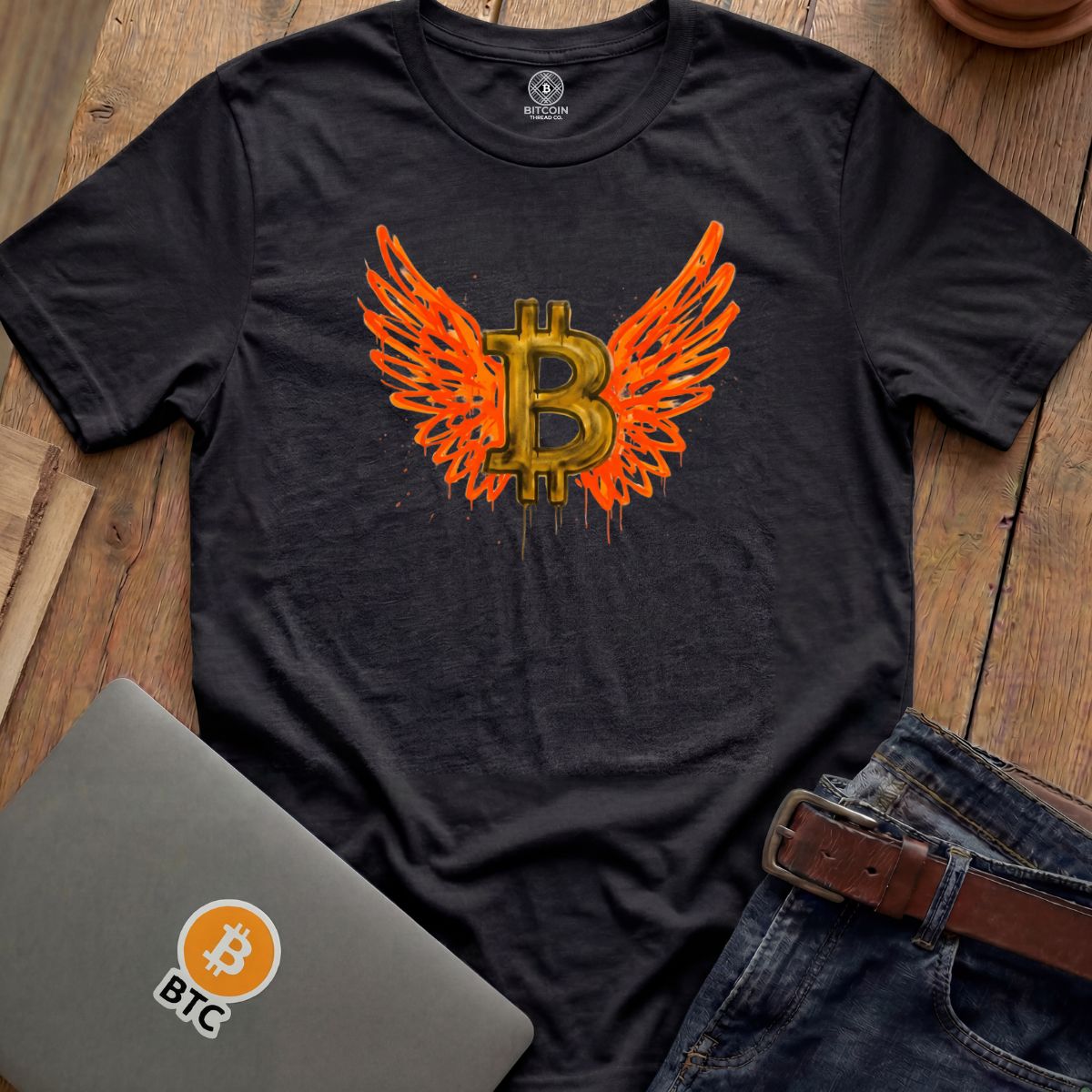 Bitcoin Gives You Wings Tees