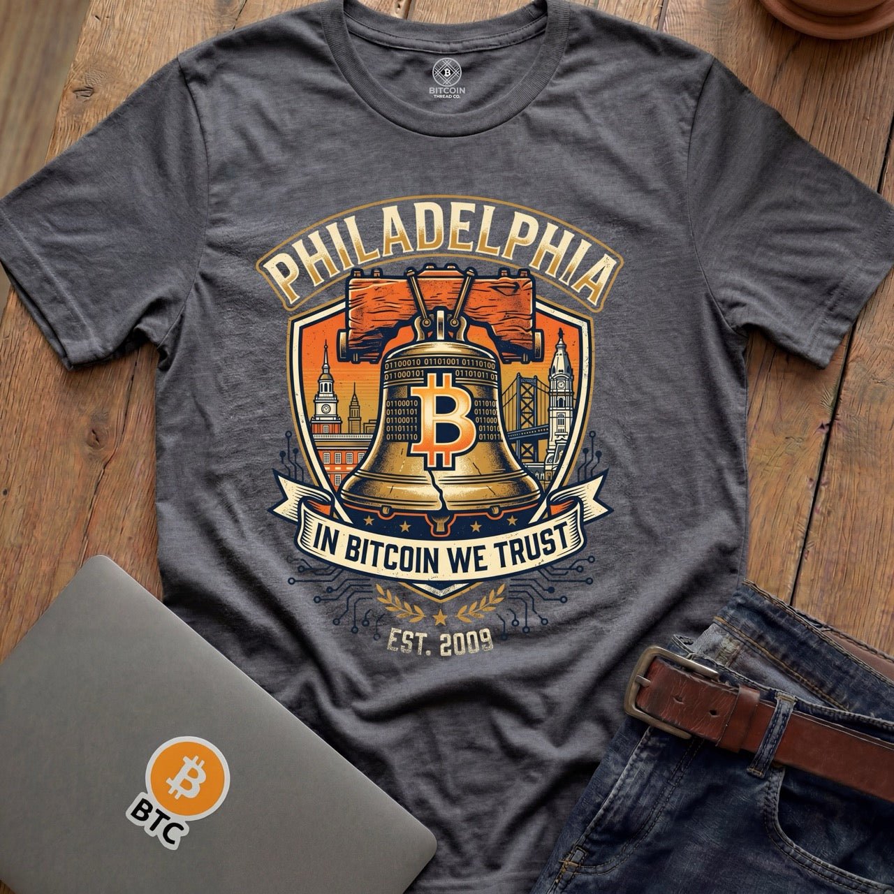 In bitcoin We Trust - PHL Tees