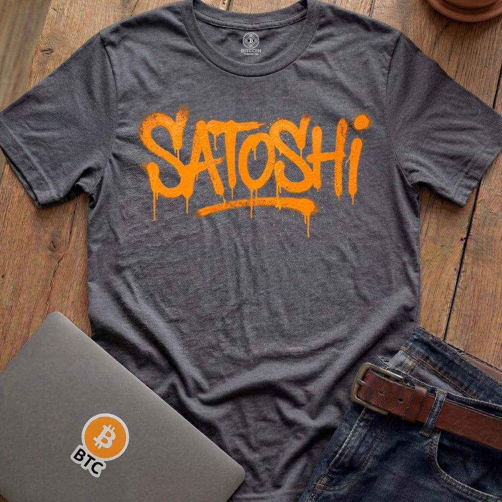 Satoshi Graffiti Tees