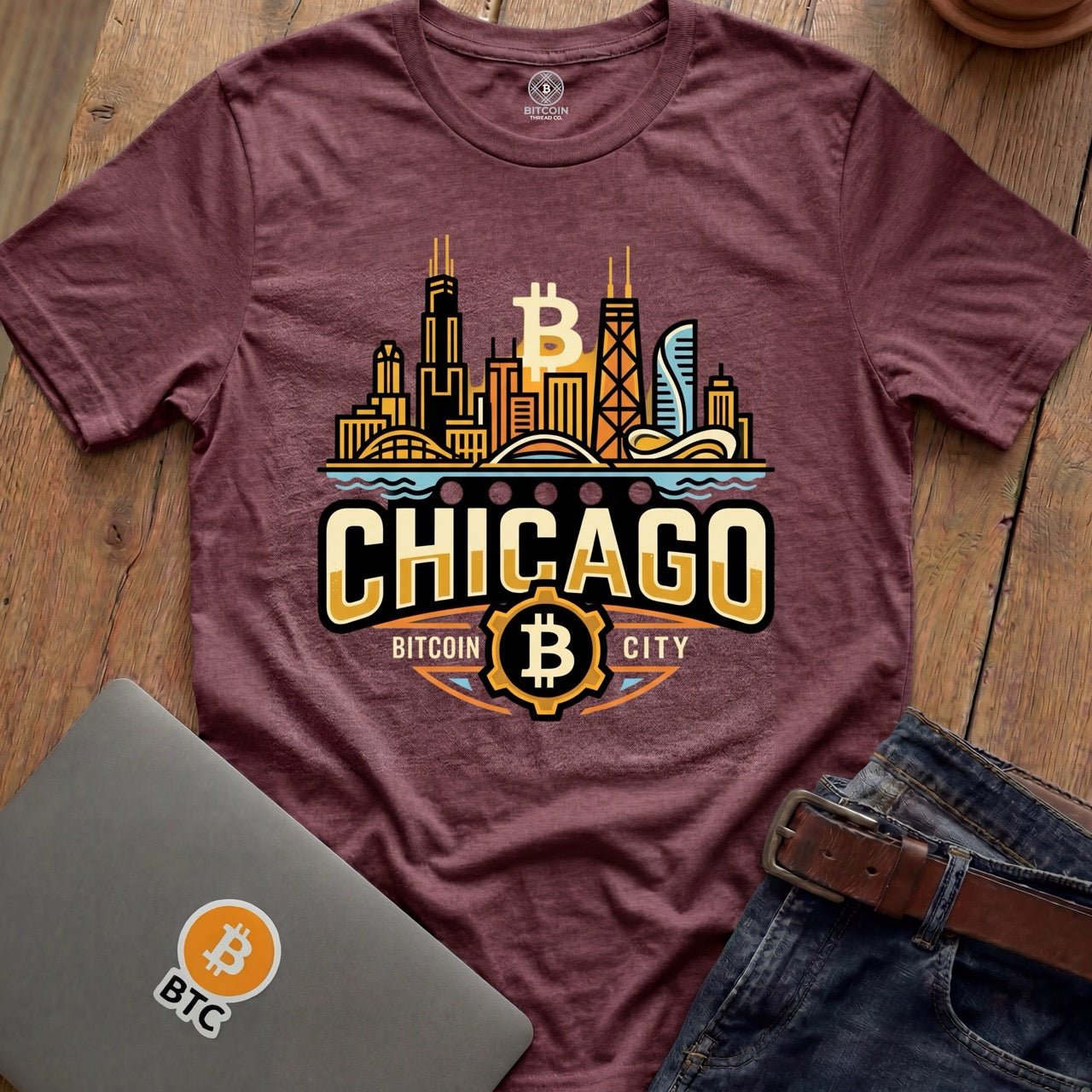 Chicago - Bitcoin City Tees