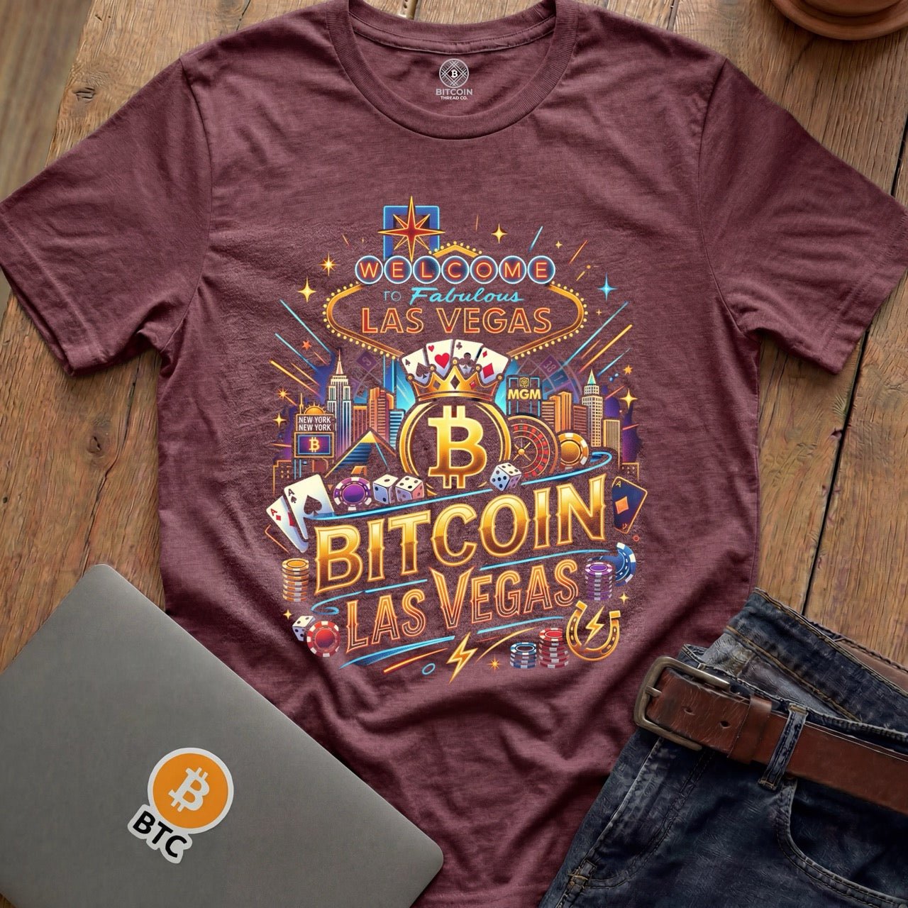 Bitcoin Las Vegas Tees