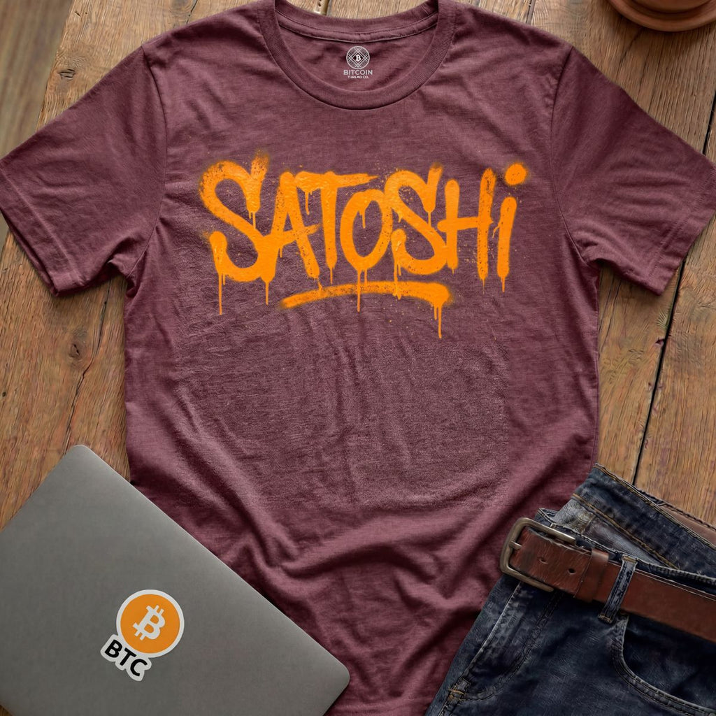 Satoshi Graffiti Tees