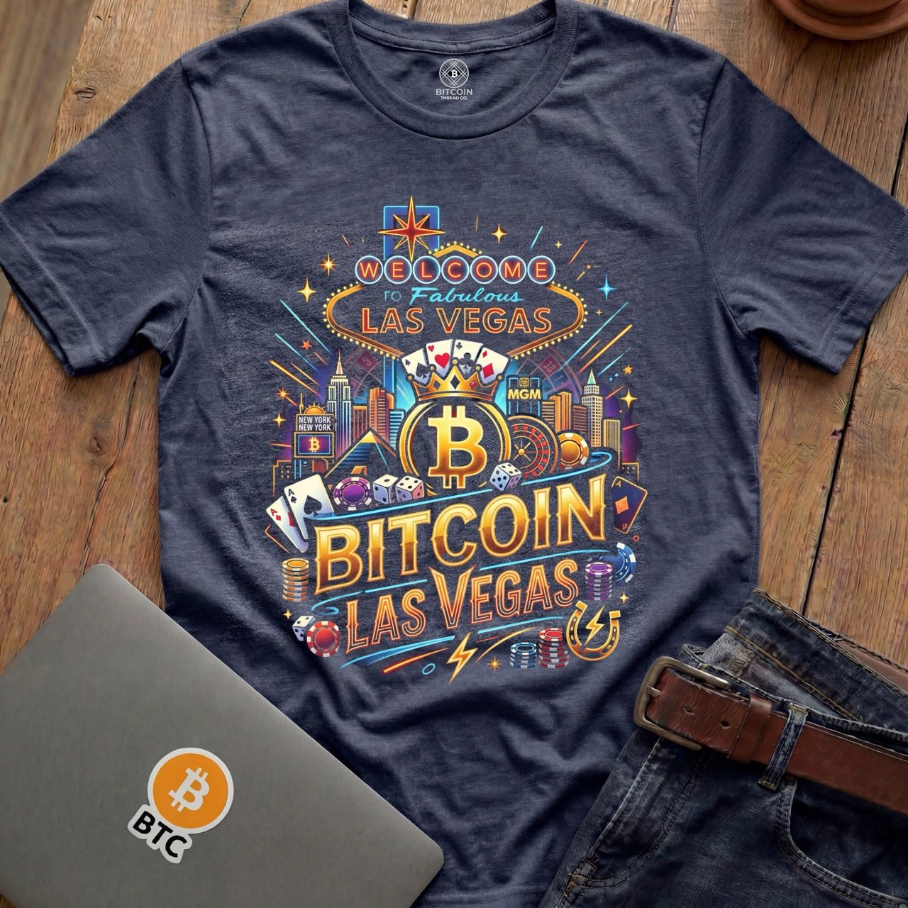Bitcoin Las Vegas Tees