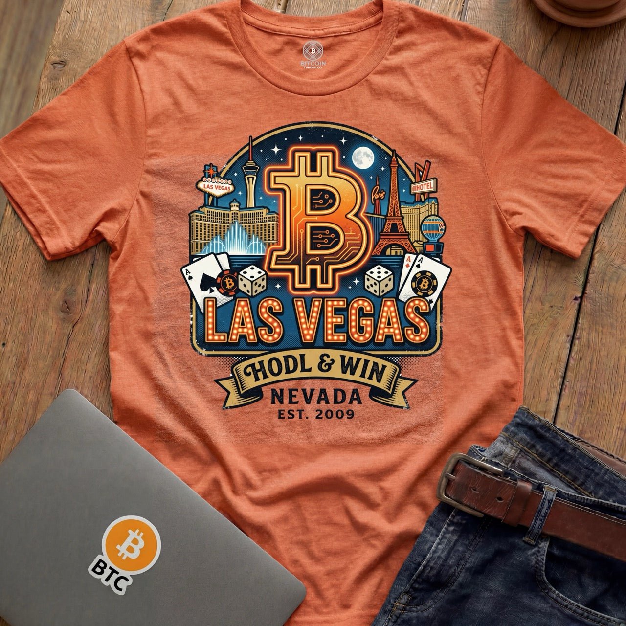 HODL & Win - Vegas Tees